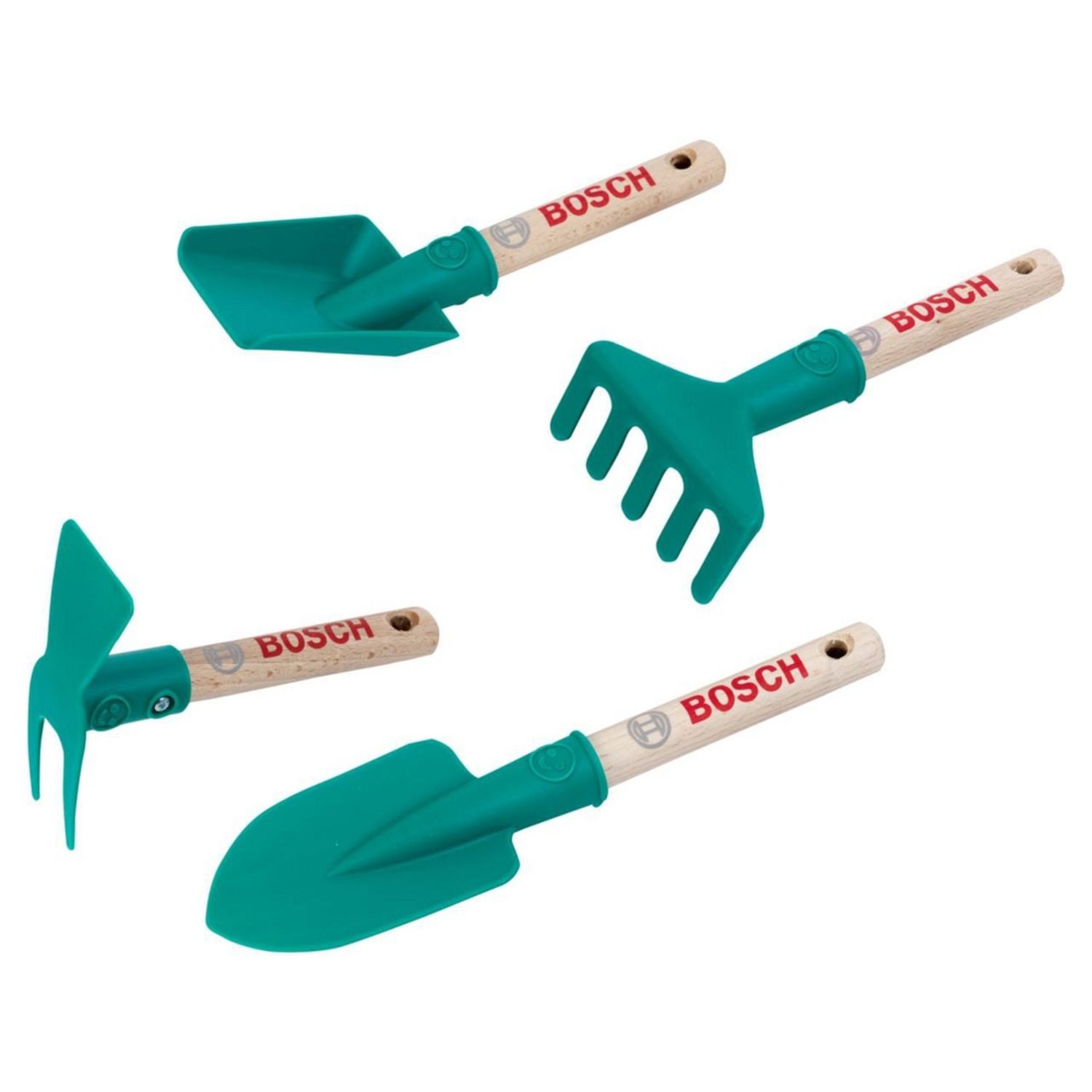 Theo Klein Spielwerkbank Bosch Garten - Handgeräte Set, 4-tlg.