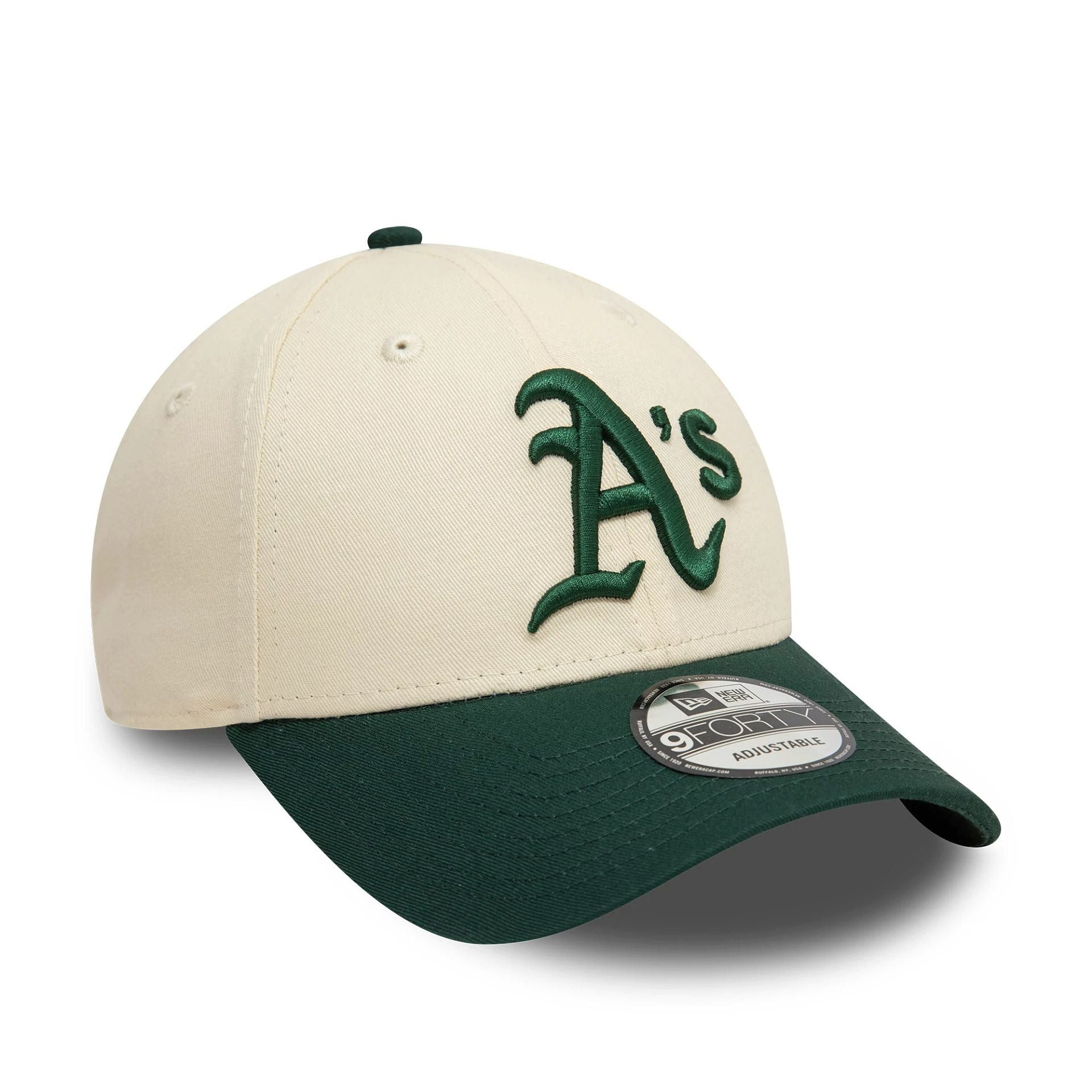 New Era Baseball Cap 9FORTY Oakland Athletics Colour Block