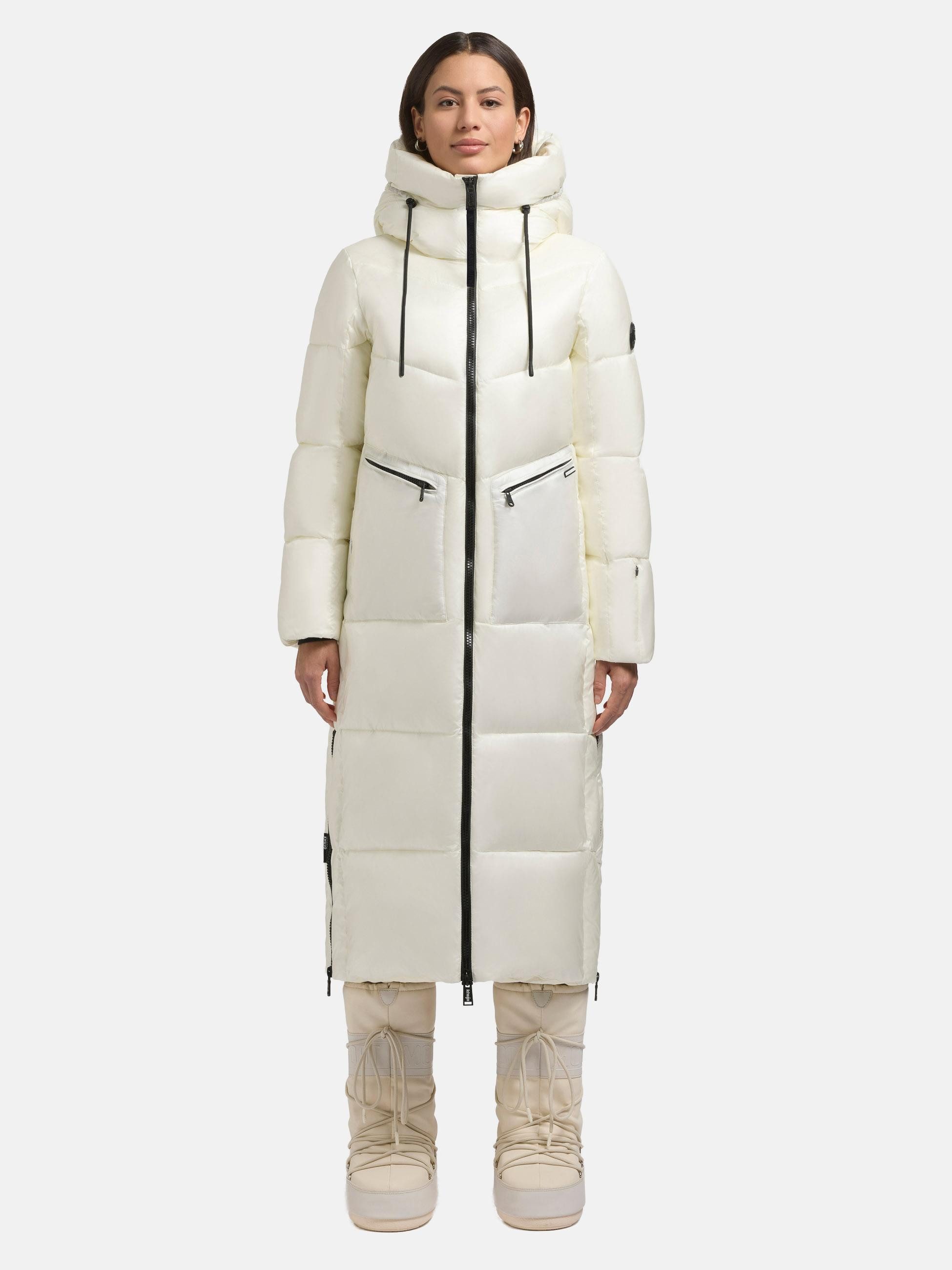 khujo Steppmantel Tonia Extralanger Damen Wintermantel günstig online kaufen