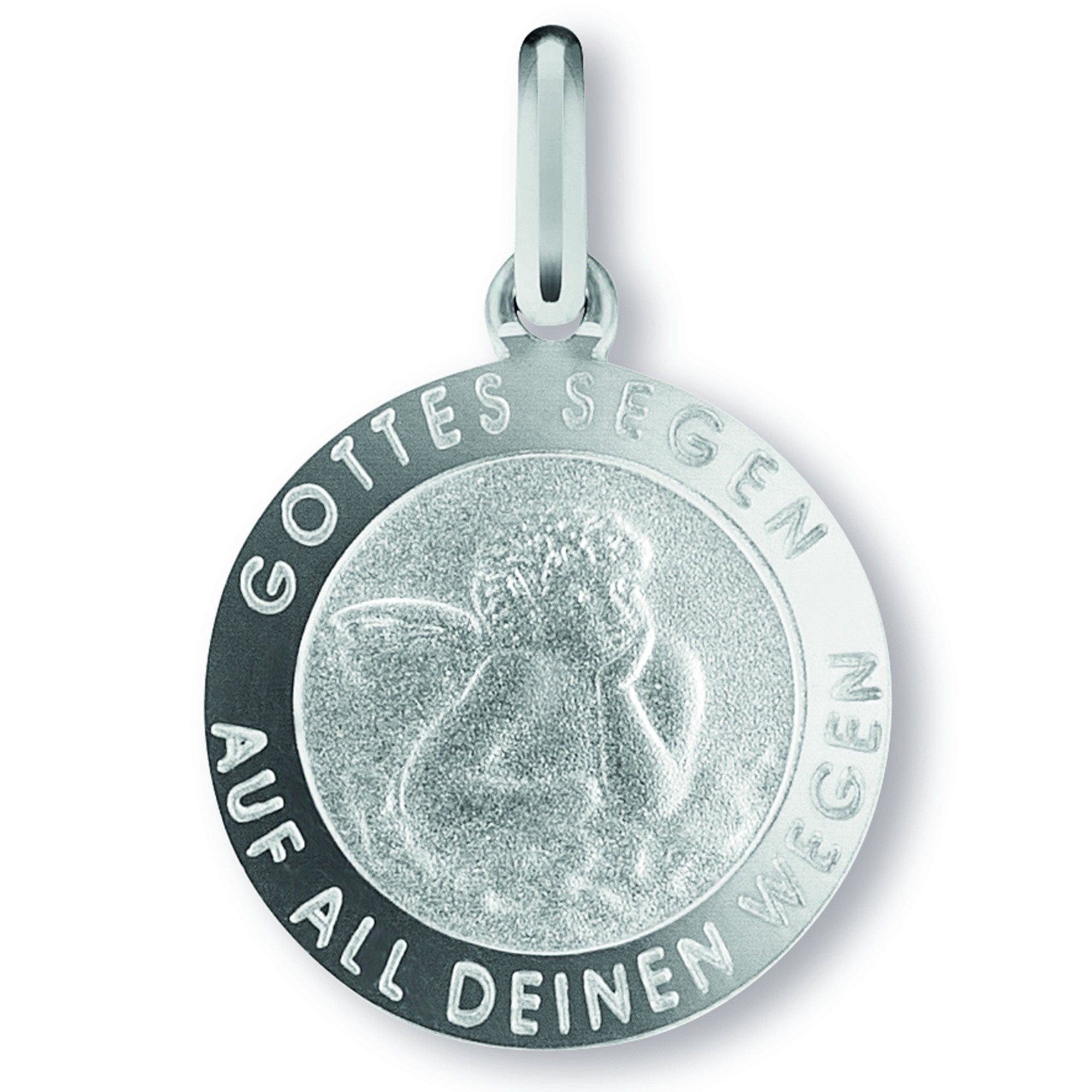 ONE ELEMENT Kettenanhänger Schutzengel Anhänger aus 925 Silber Ø 12,5 mm, I günstig online kaufen