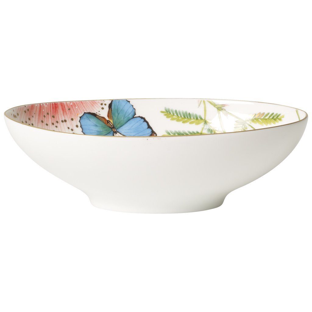 Villeroy & Boch Servierschüssel Porzellan, cm, Schale, (1-tlg) ovale 19 x 12 Amazonia