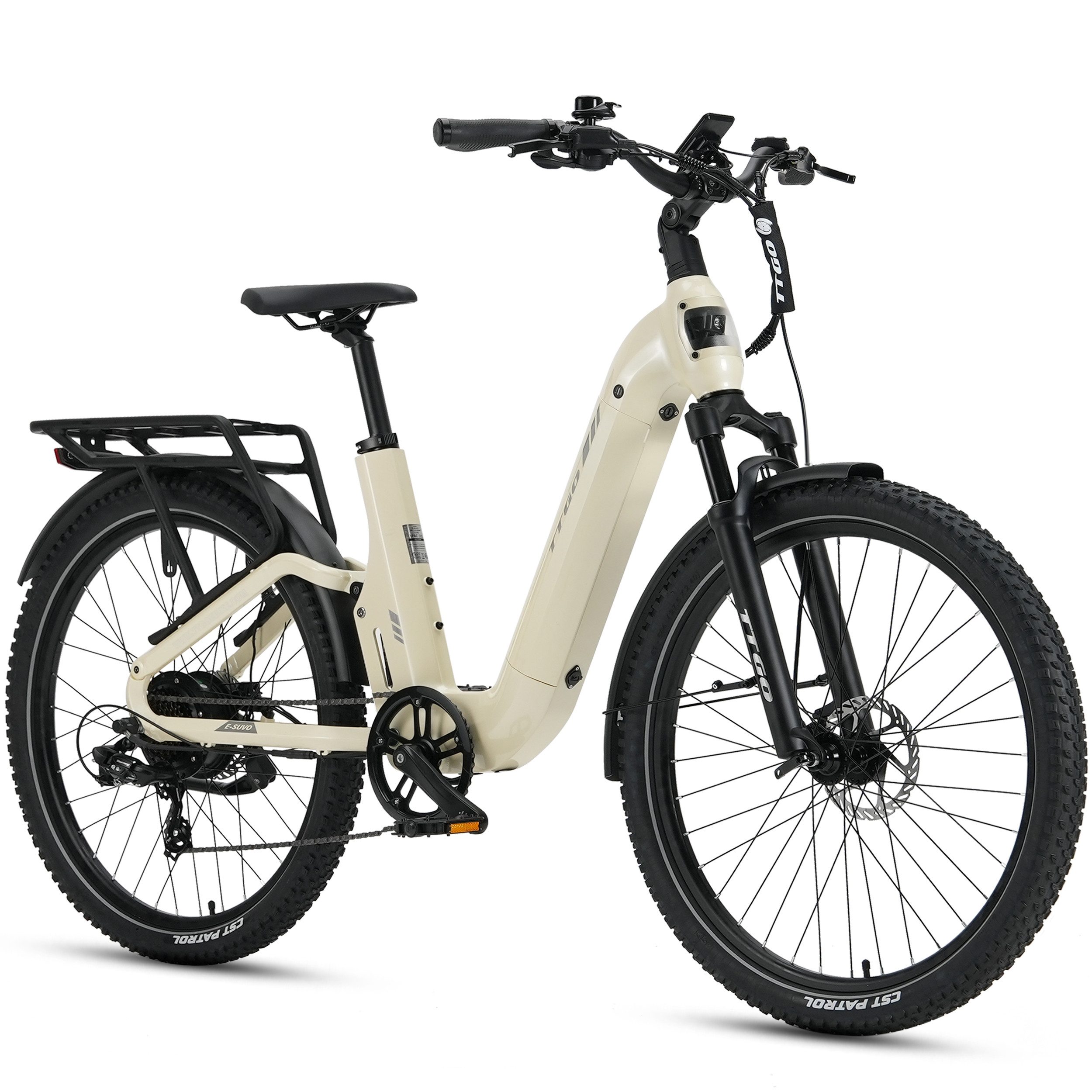 E-Bike Cityrad 28 Zoll Damen Herren, SUV, Fully, 48V 720Wh bis zu 140km, Bremslicht
