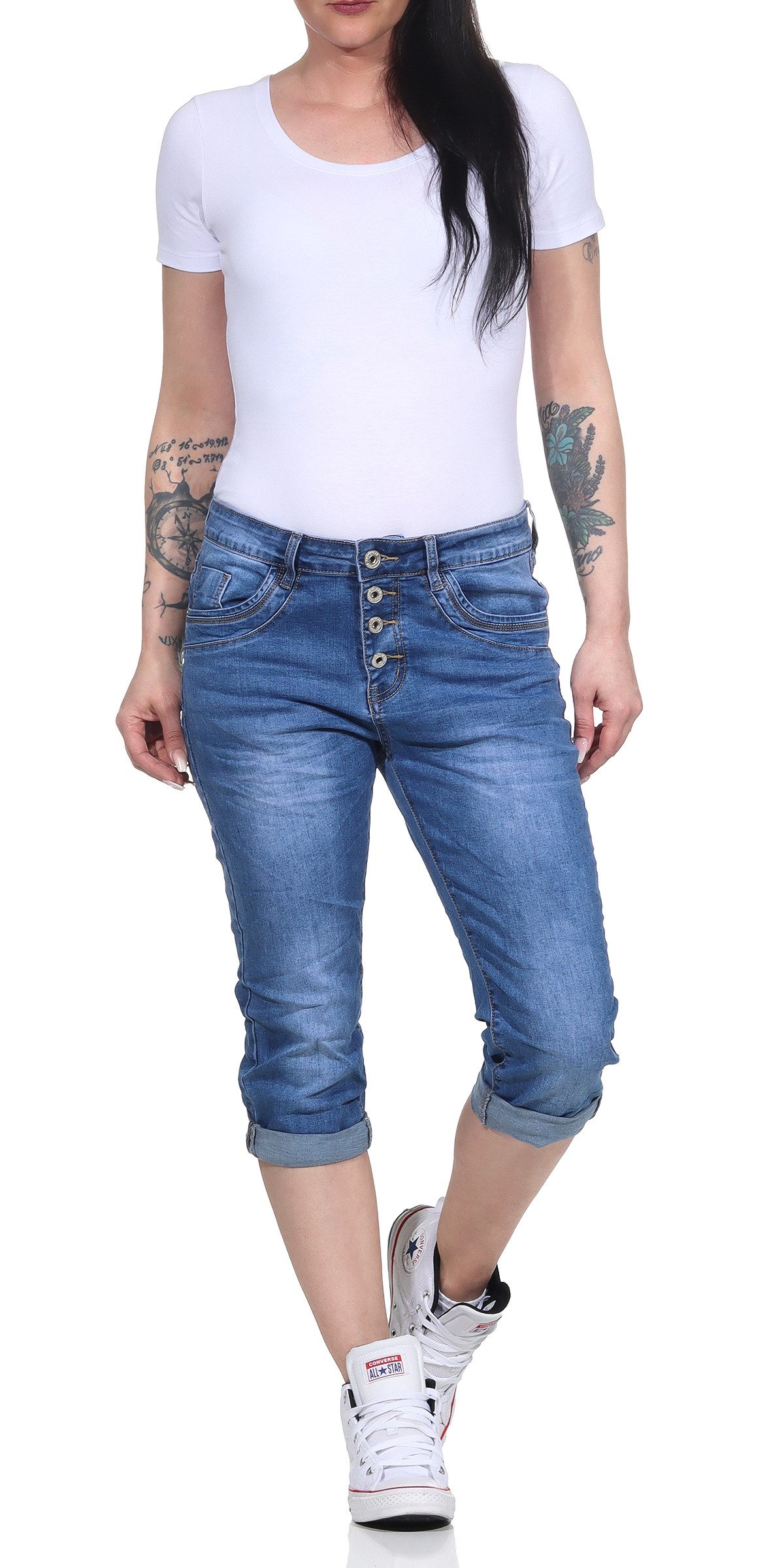 Karostar 7/8-Caprijeans 17 günstig online kaufen