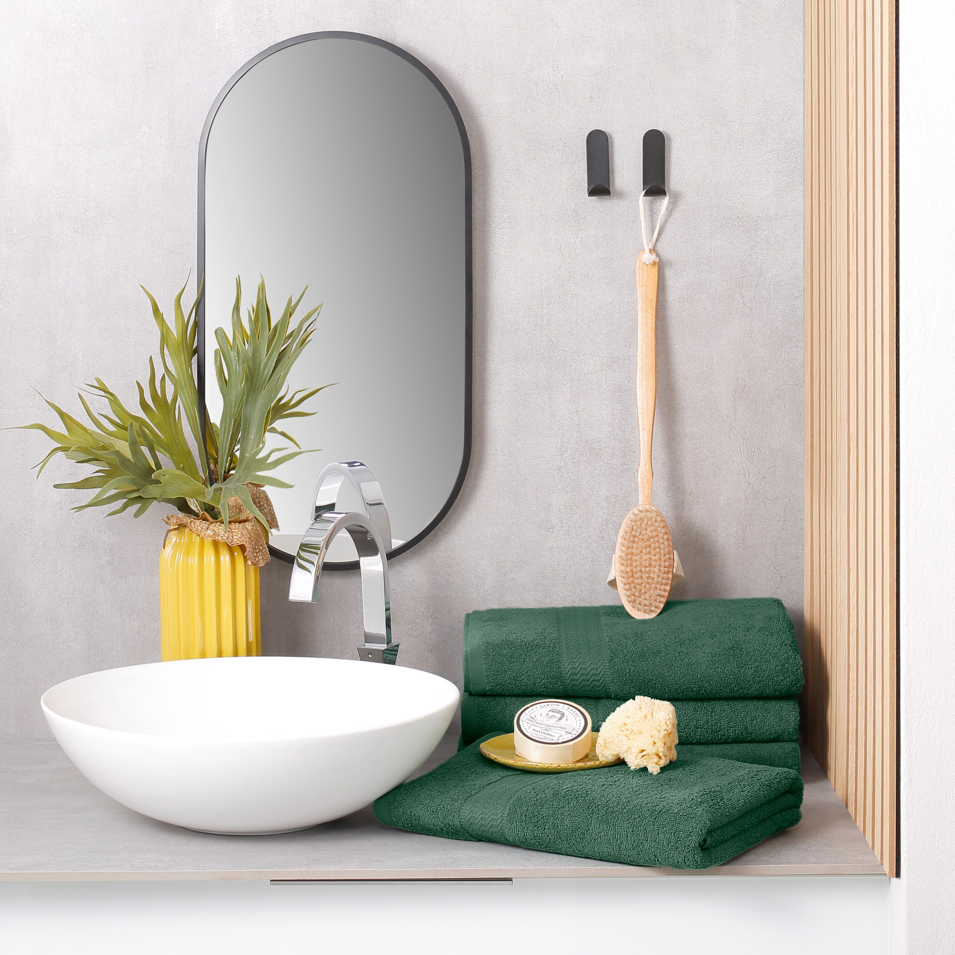 my home Duschtücher Juna, als Set und Serie erhältlich, 4 Duschtücher, 70x1 günstig online kaufen