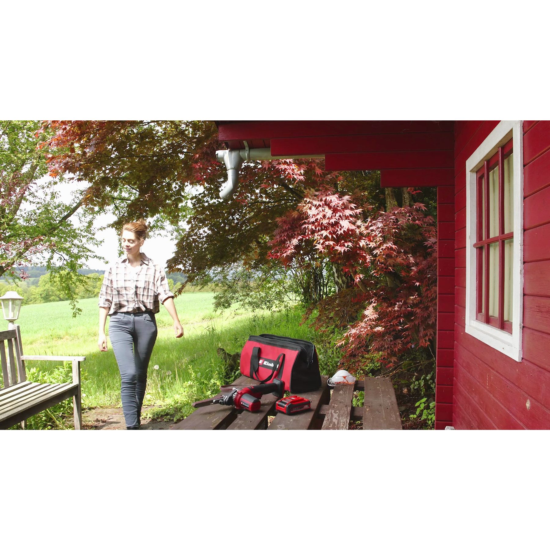 Einhell Akku-Bandschleifer EINHELL Akku-Bandfeile TE-BF 18 Li Kit (1x 4,0 Ah)