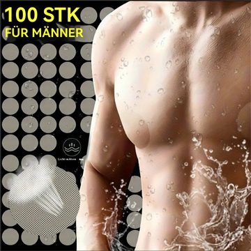 RefinedFlare Brustwarzenabdeckung Brustwarzenabdeckungen für Männer, Einweg-Brustwarzenpflaster für Sportjogger
