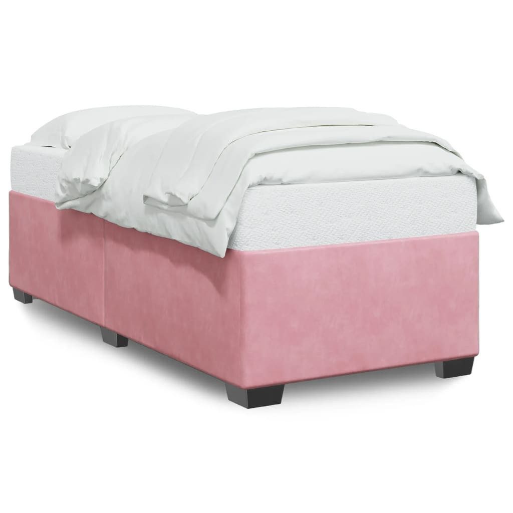 vidaXL Bett Bettgestell Rosa 100x200 cm günstig online kaufen
