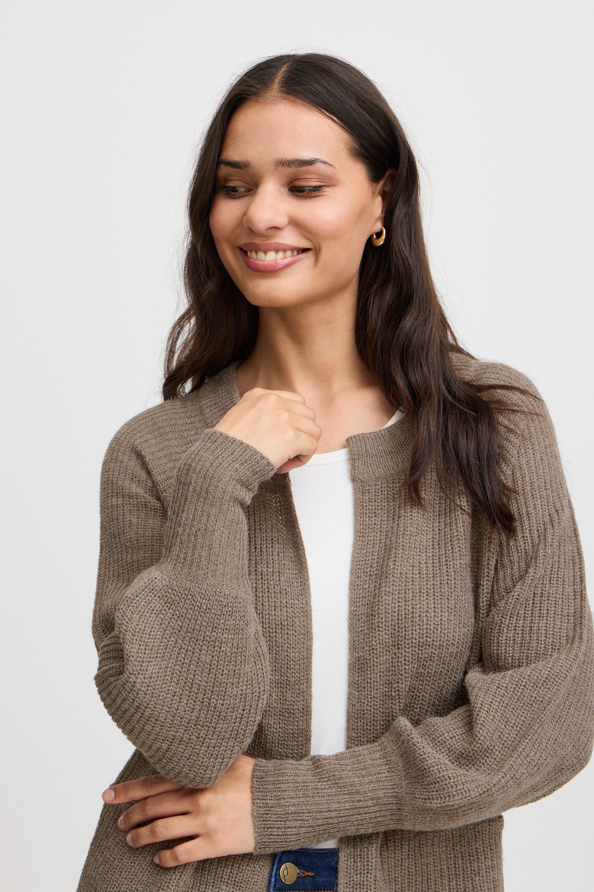 fransa Cardigan Strickpullover
