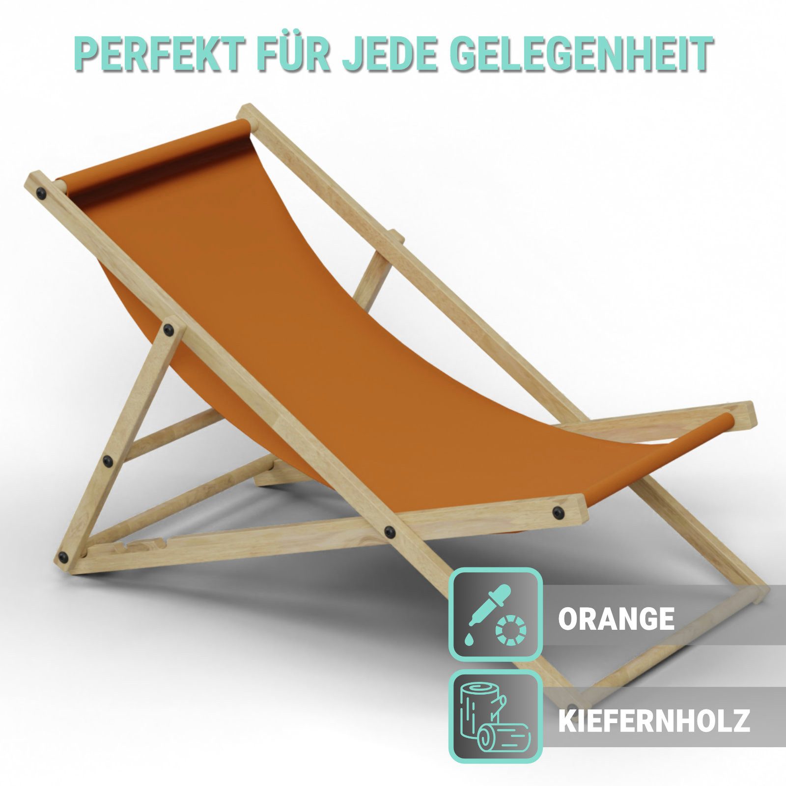 HAGO Gartenliege Liegestuhl Liege Stuhl Strand günstig online kaufen
