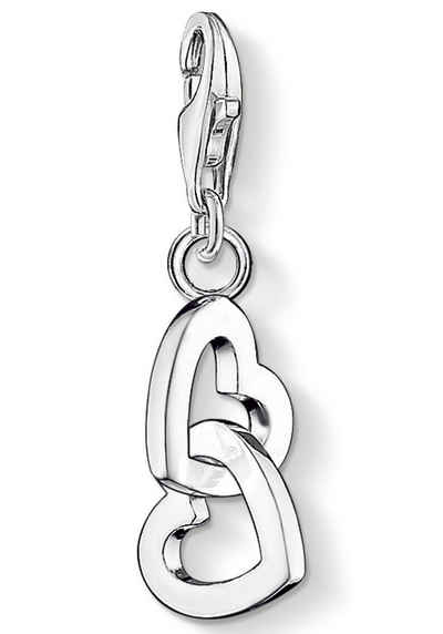 THOMAS SABO Charm-Einhänger Herzen, 0773-001-12