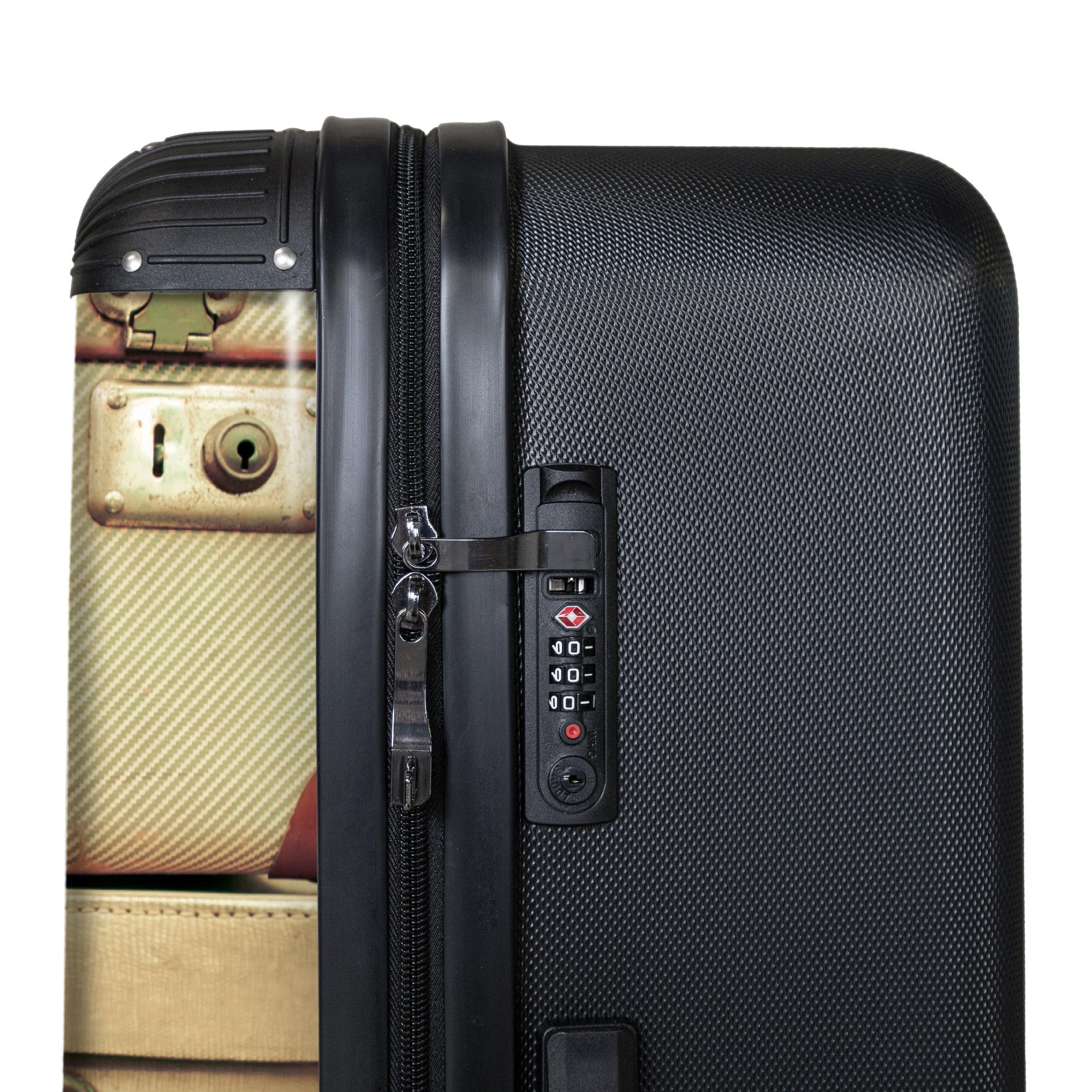 NoBoringSuitcases.com© Hartschalen-Trolley Vintage - Koffer - günstig online kaufen