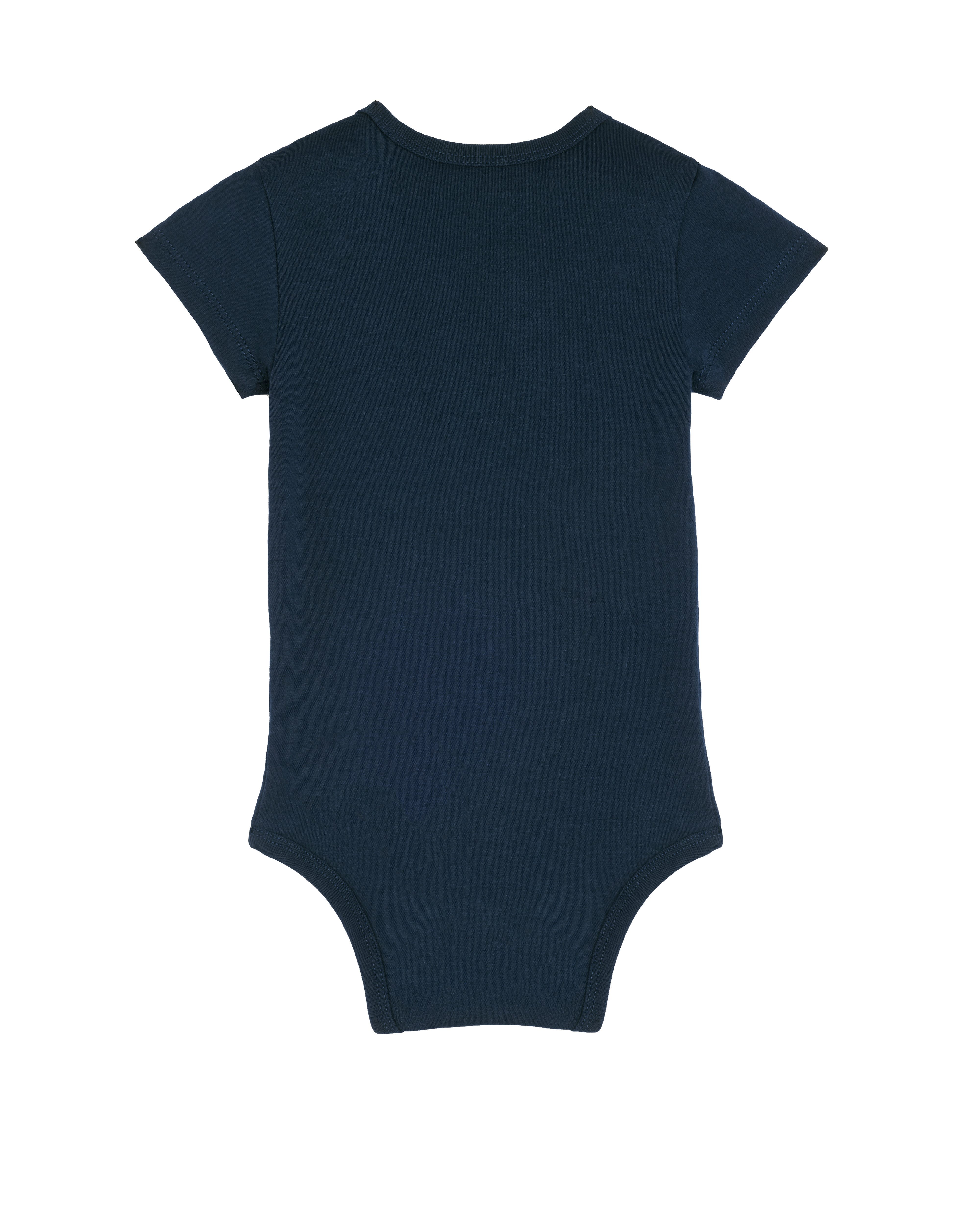 Sitztgut Kurzarmbody Baby Body aus Bio-Baumwolle (1-tlg) Druckknopfleiste an der Schulter und Druckknopfverschluss im Schritt