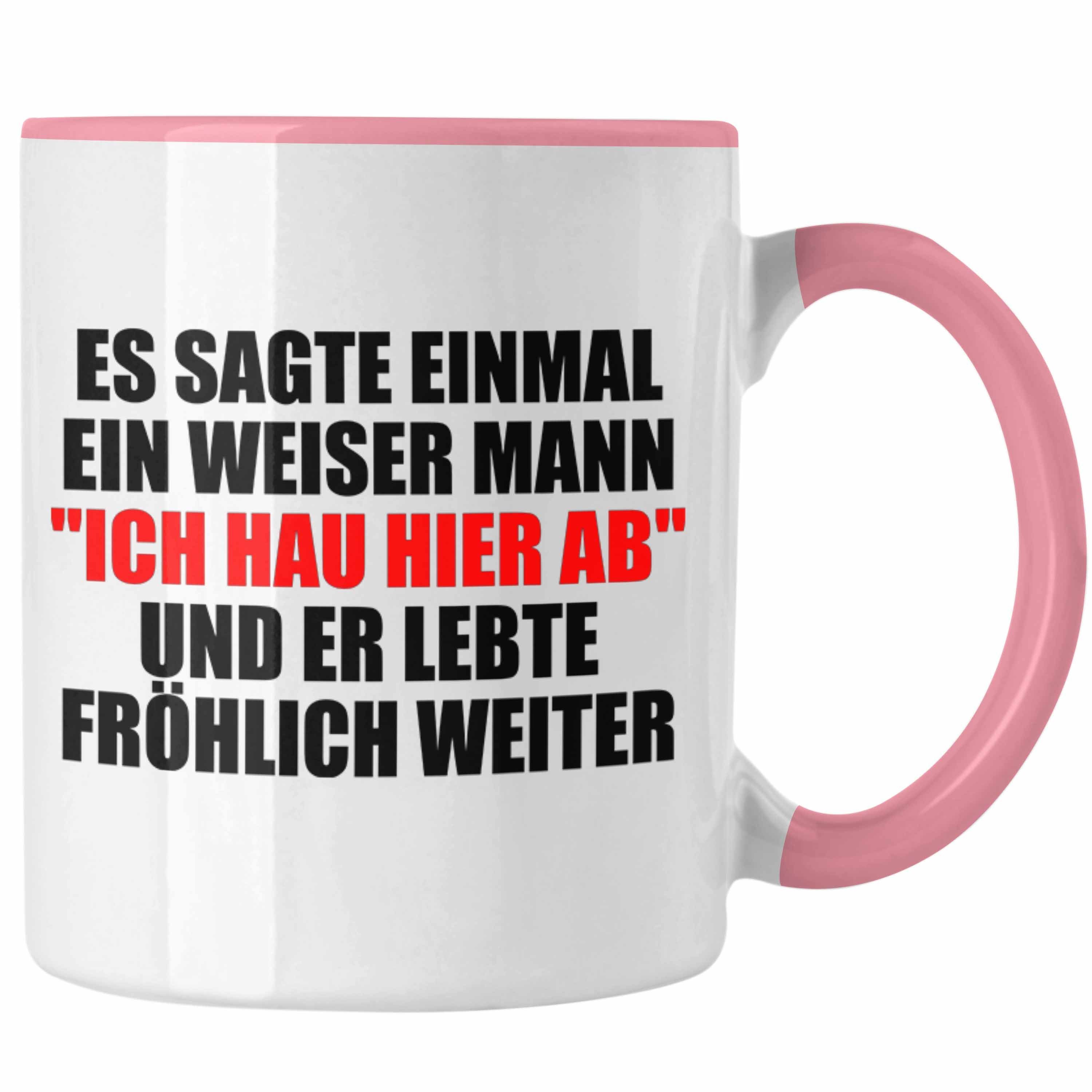 Trendation Tasse Trendation Jobwechsel Tasse Geschenk Kollege Lustig