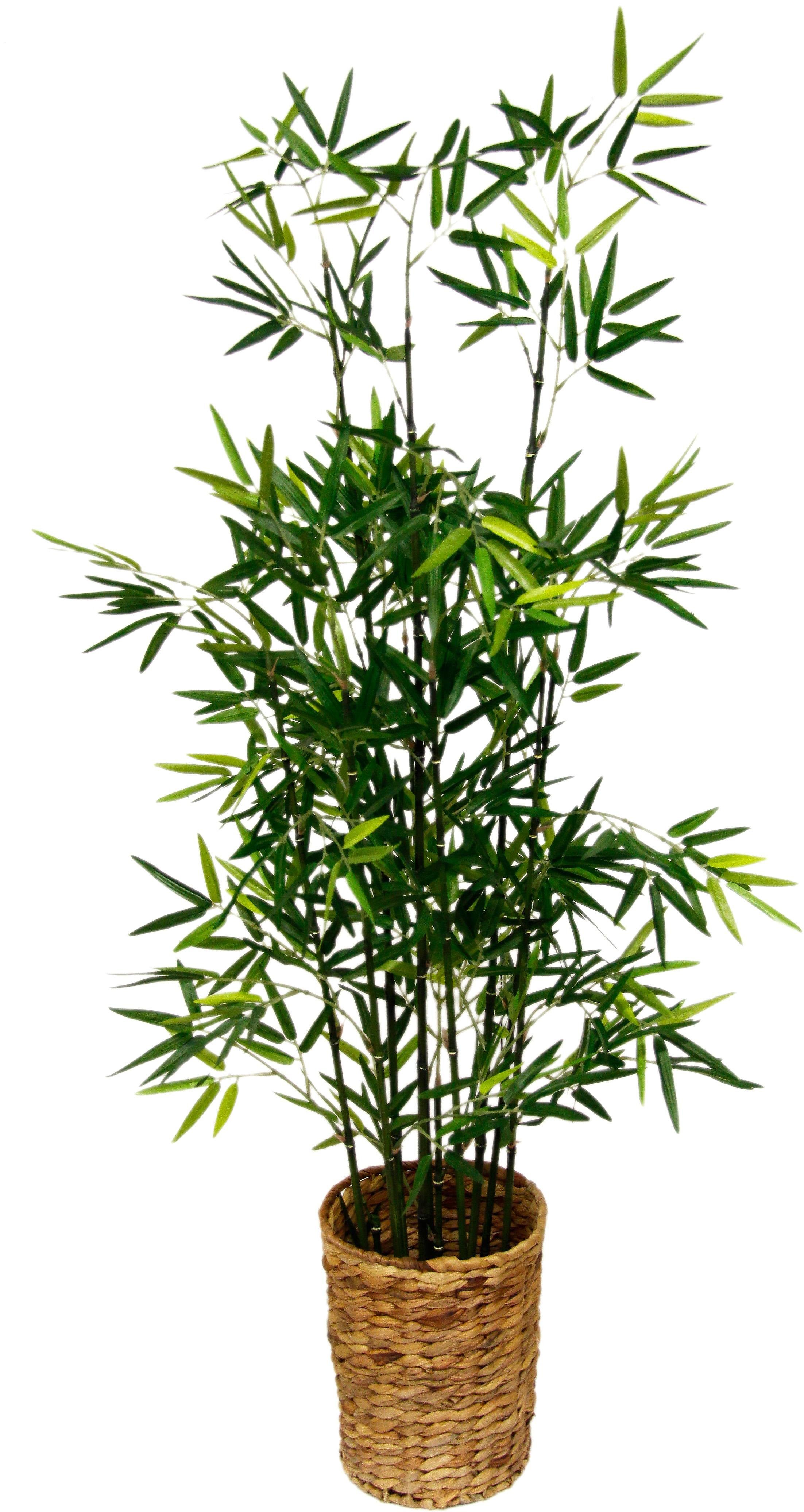 Kunstpflanze Bambus Bambus, I.GE.A., 120 Höhe cm