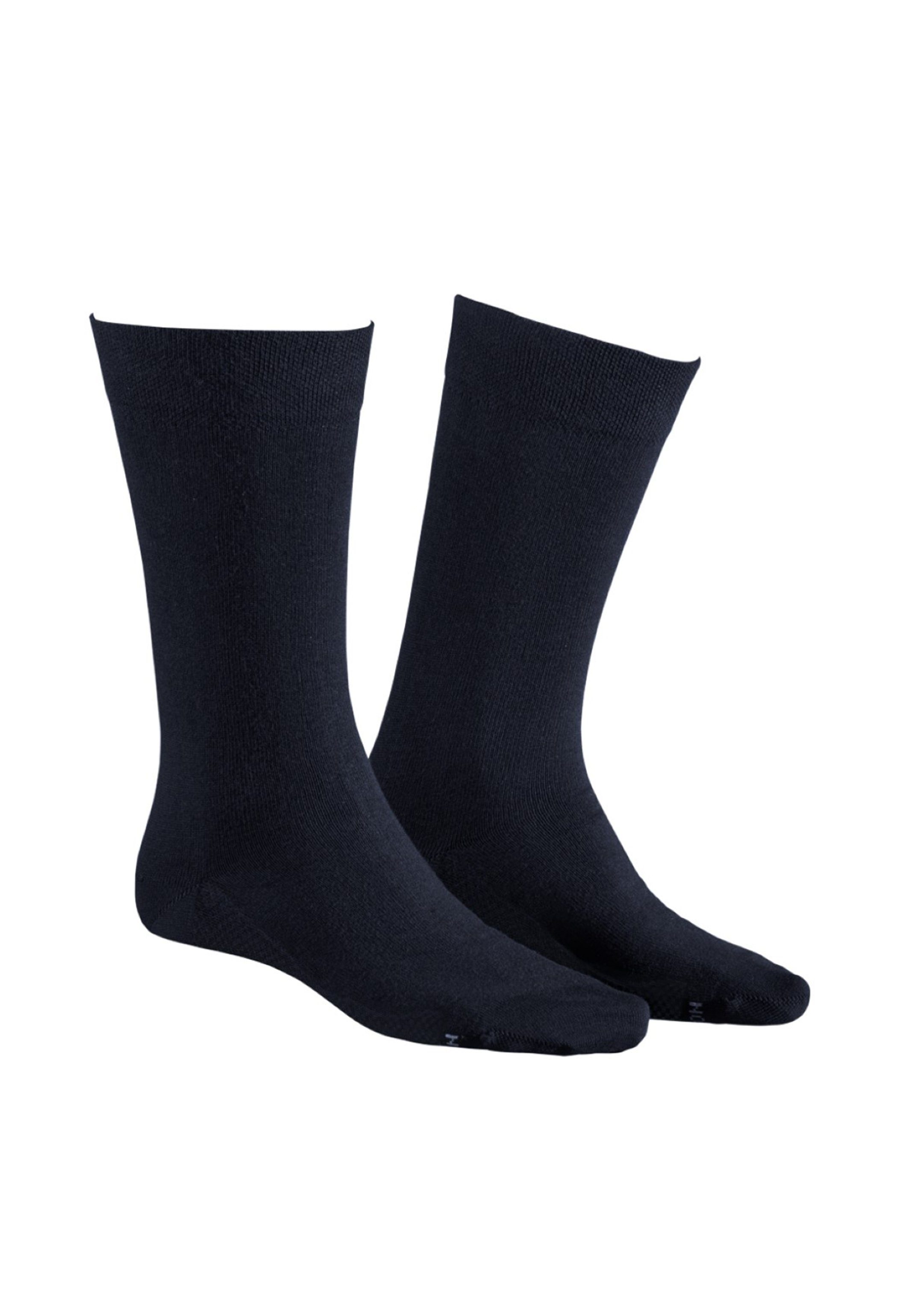 Socken Cotton Dry Atmungsaktiv - 3er Herren - Hudson (Spar-Set, Marine Atmungsaktiv Langsocken 3-Paar) Relax - Baumwolle Pack