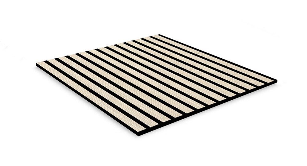 Thumbnail - JANGAL 3D Wandpaneel Modular Wall Akustikpaneel, Die Holz- und Steinoberflächen sind aus Echtholz- und Echtsteinfurnier