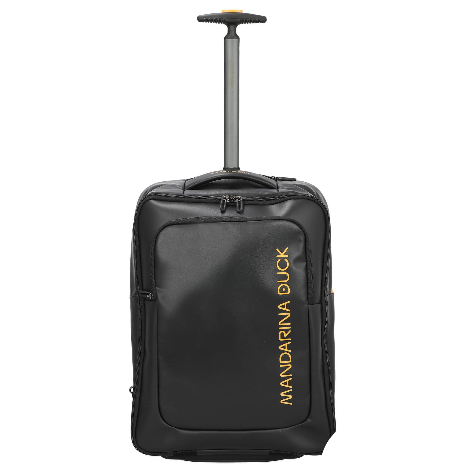Mandarina Duck Reiserucksack ECO - Rucksack-Trolley 54 cm (black)