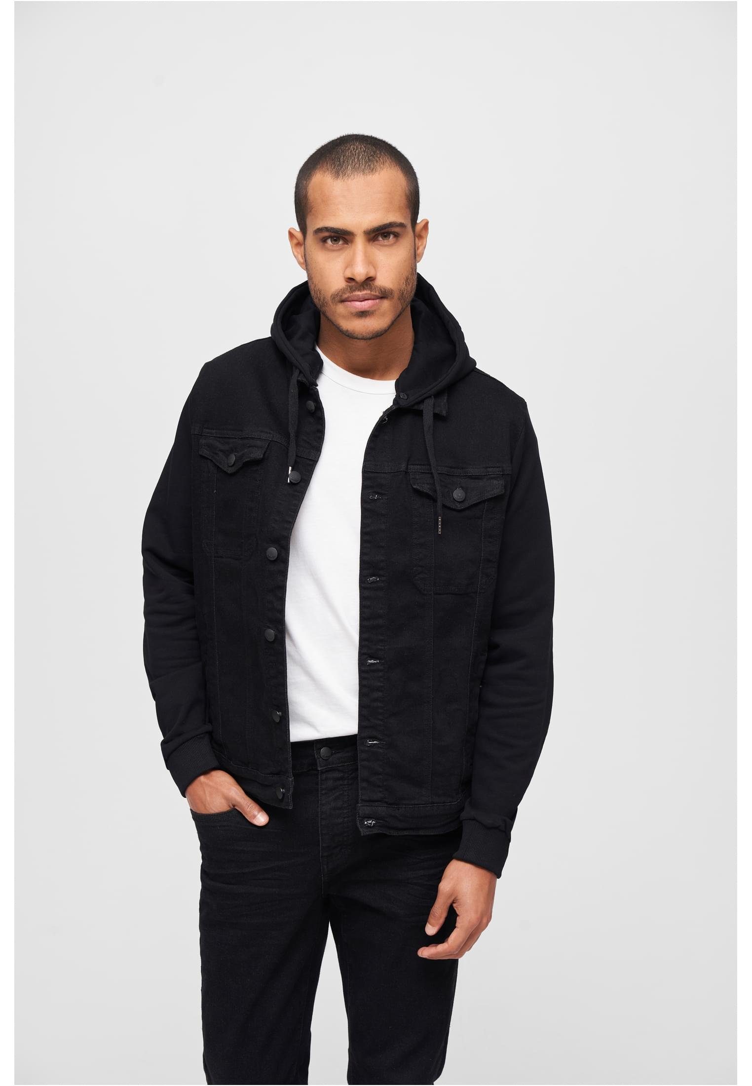 Anorak Brandit Herren Cradock Denim Sweat Jacket