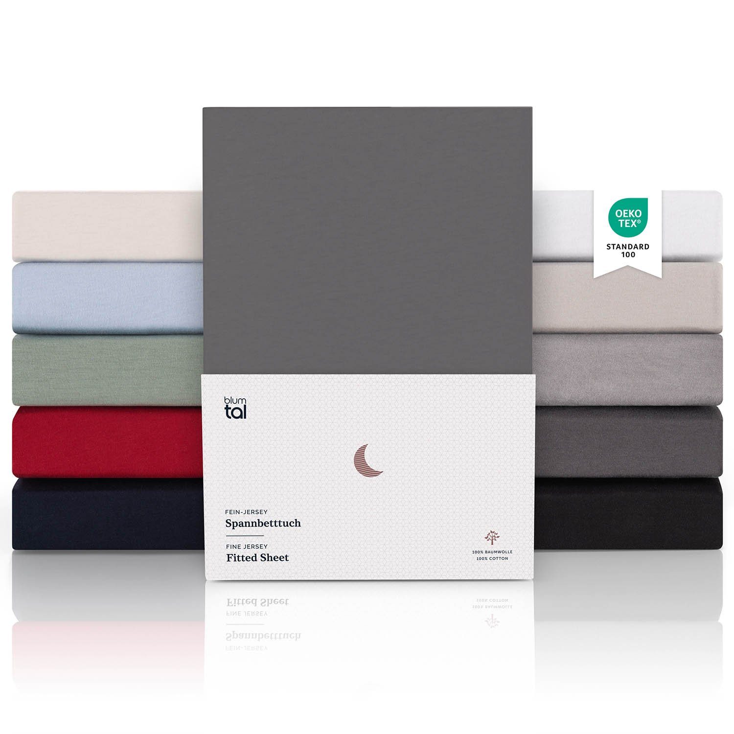 Blumtal Spannbettlaken Blumtal Premium Spannbettlaken, Standard günstig online kaufen