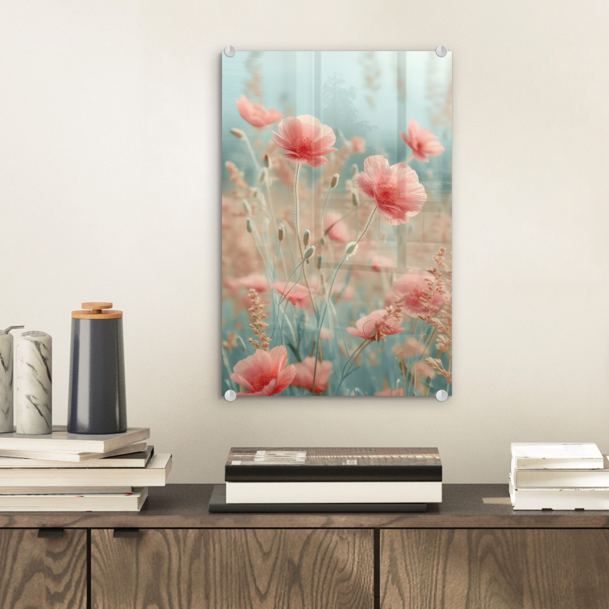 MuchoWow Acrylglasbild Blumen - Natur - günstig online kaufen