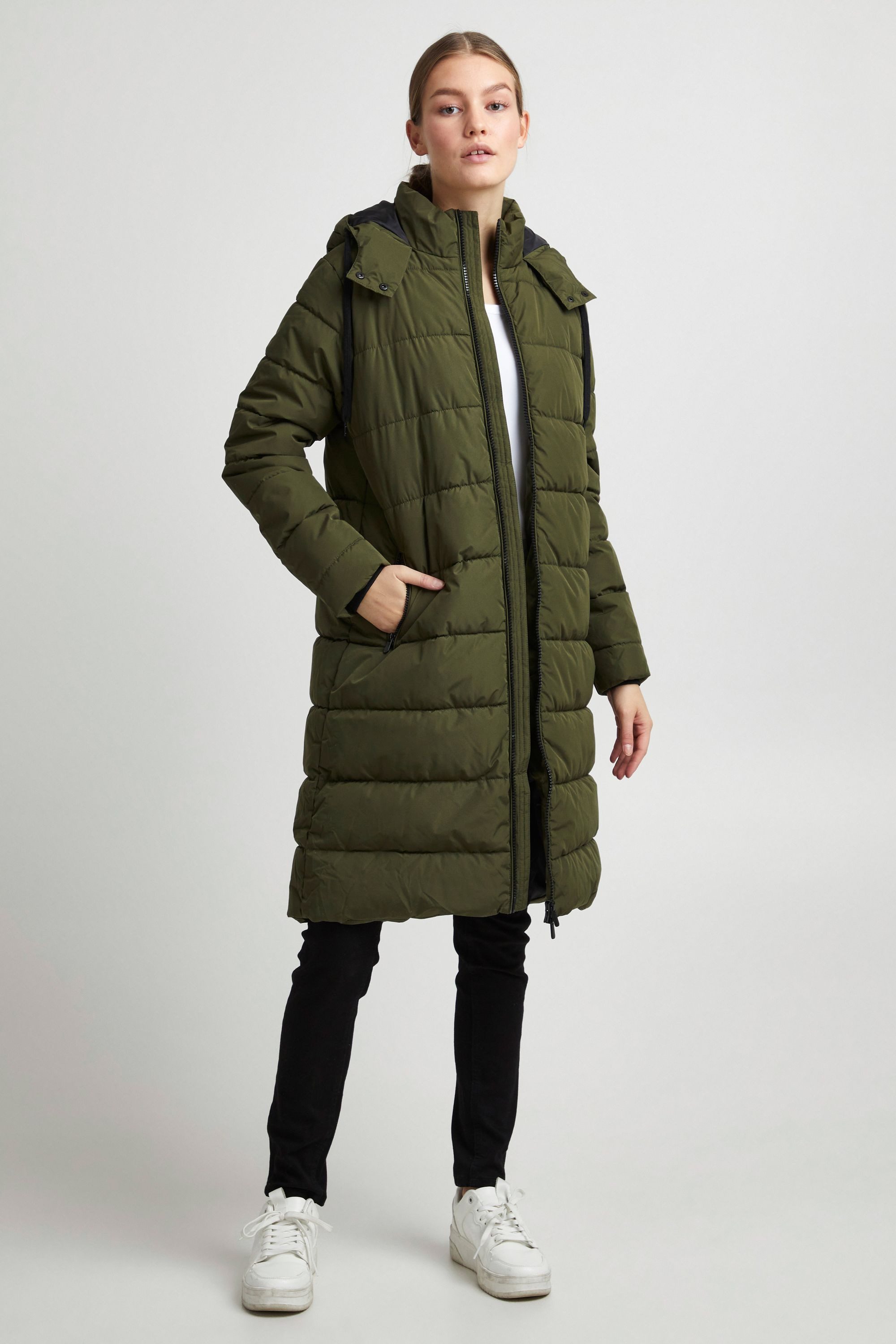 OXMO Wintermantel OXSoliana Wintermantel mit Kapuze günstig online kaufen