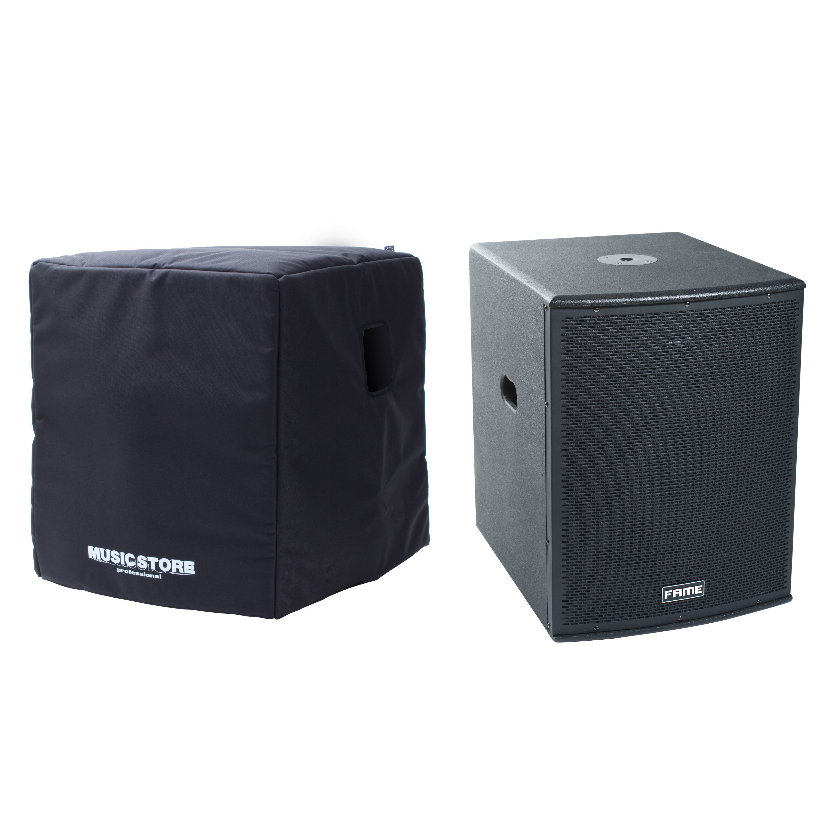 Fame Audio Lautsprecher (15A Subwoofer Set, Aktiv-Subwoofer, 600W RMS)