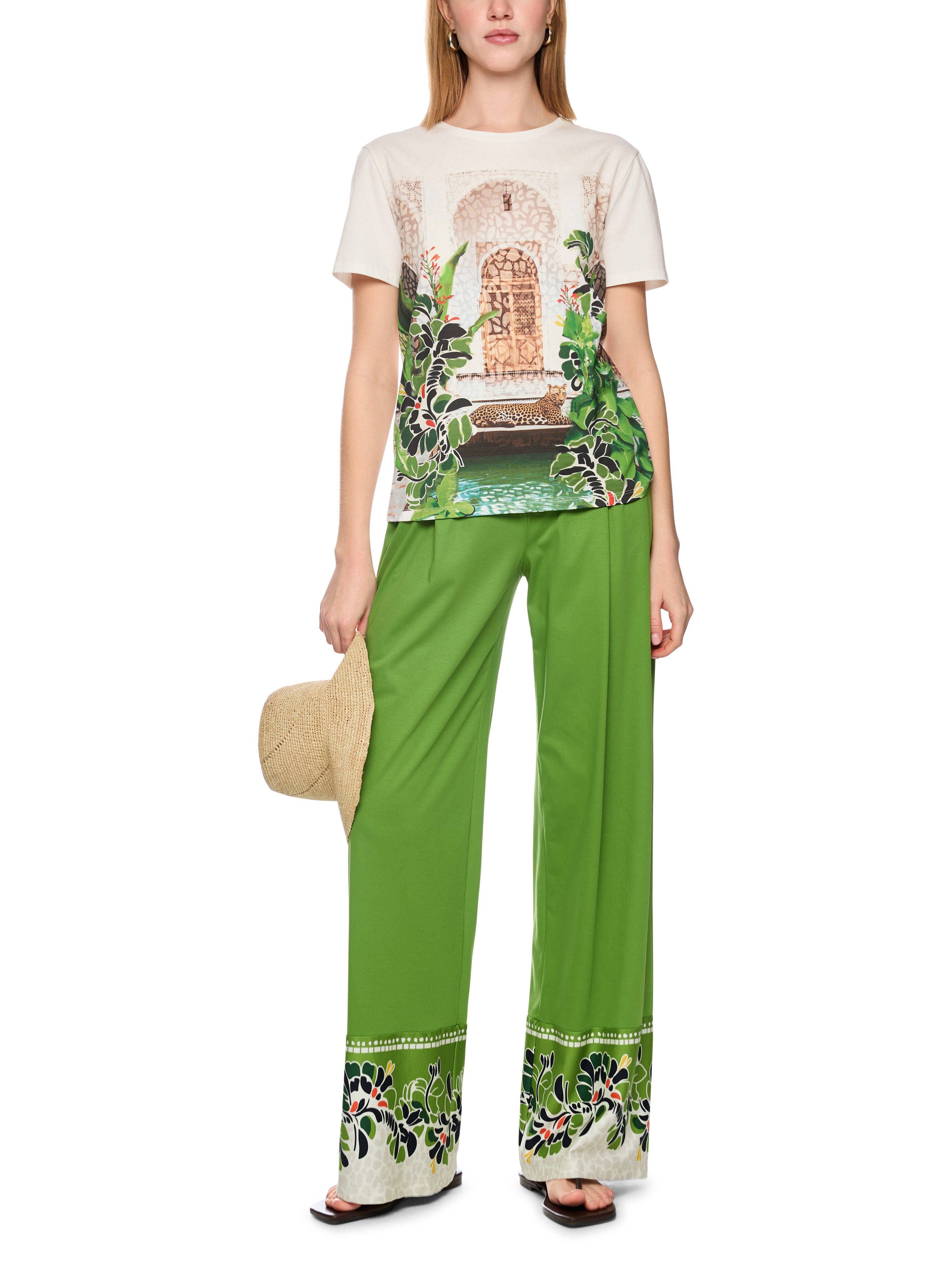 Marc Cain T-Shirt Bedrucktes Shirt "Rethink Together"