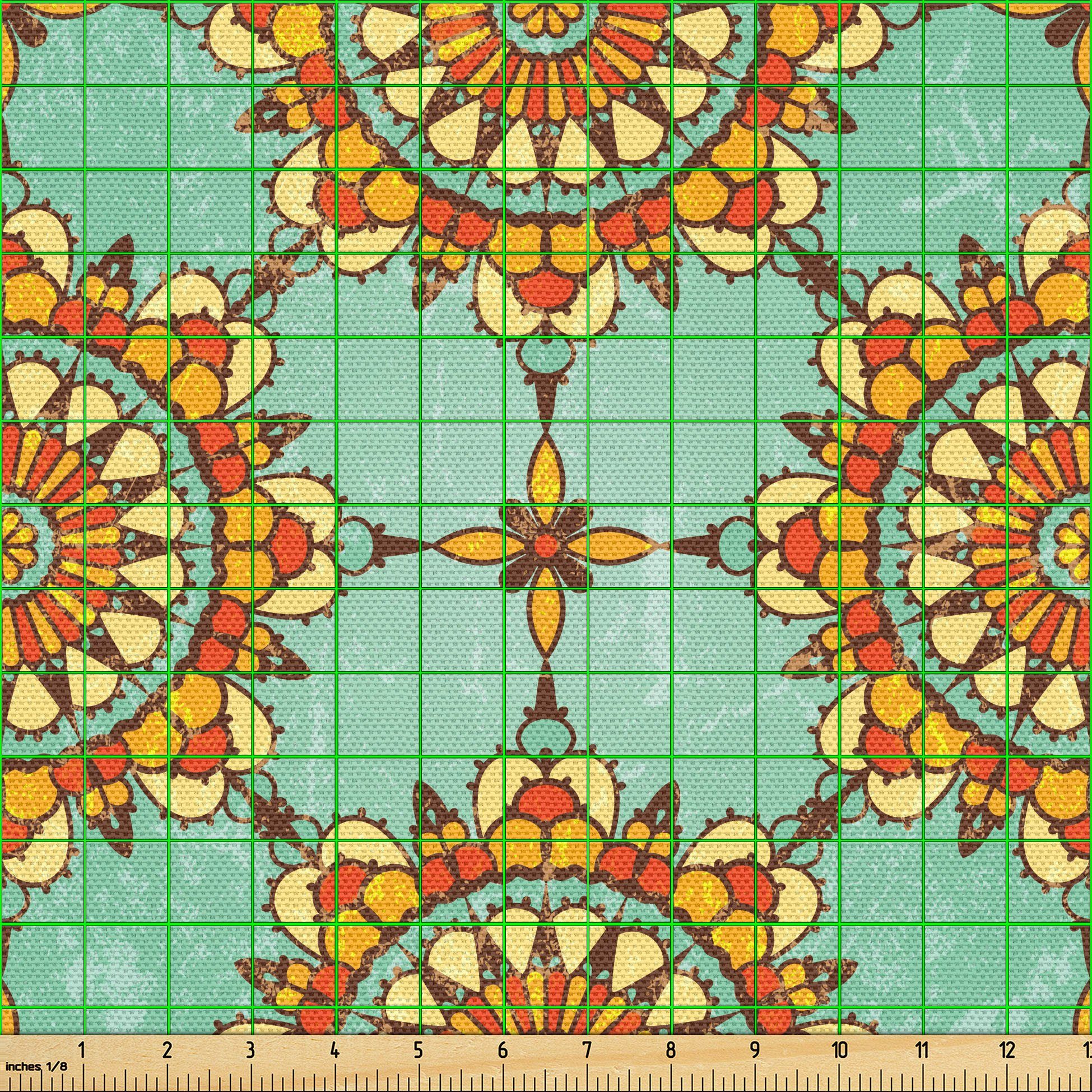 Thumbnail - Abakuhaus Stoff Schön Gewebten Stoff für Polster und Wohnaccessoires, Abstrakt Eastern Victorian Formular