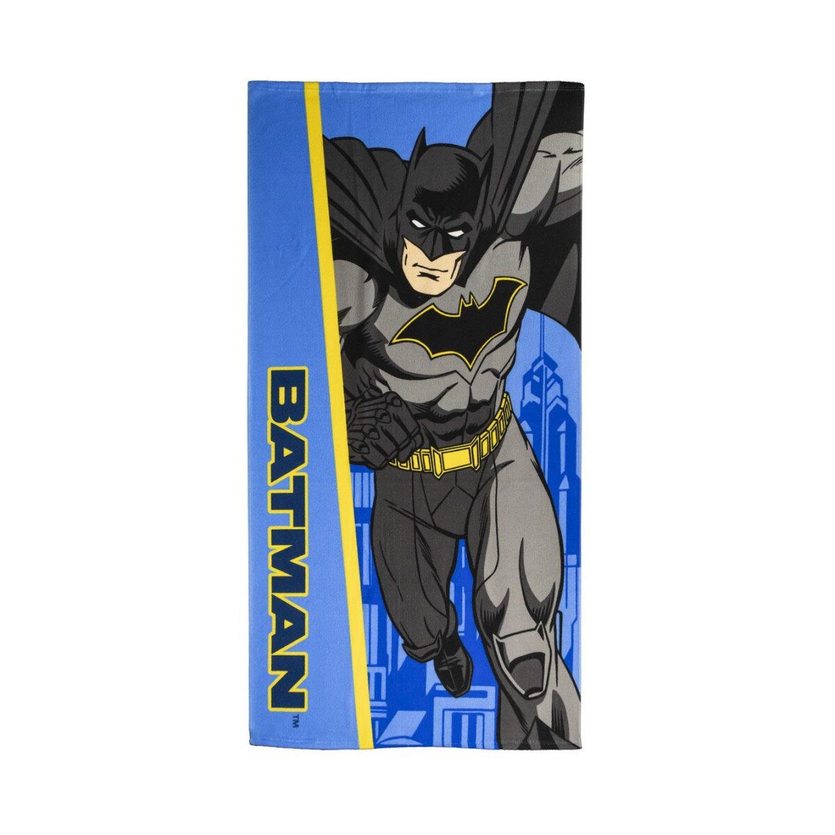 Batman Badetücher Batman Handtuch 70x140cm – Strandtuch Fast Dry Design, 100% Polyester (1-St)