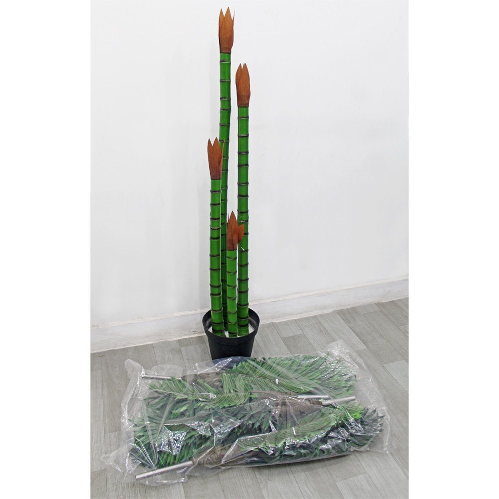 Pflanze Arekapalme Kunstpalme Höhe Decovego, Kunstpflanze cm, Künstliche Palme 150 Palmenbaum 150 cm