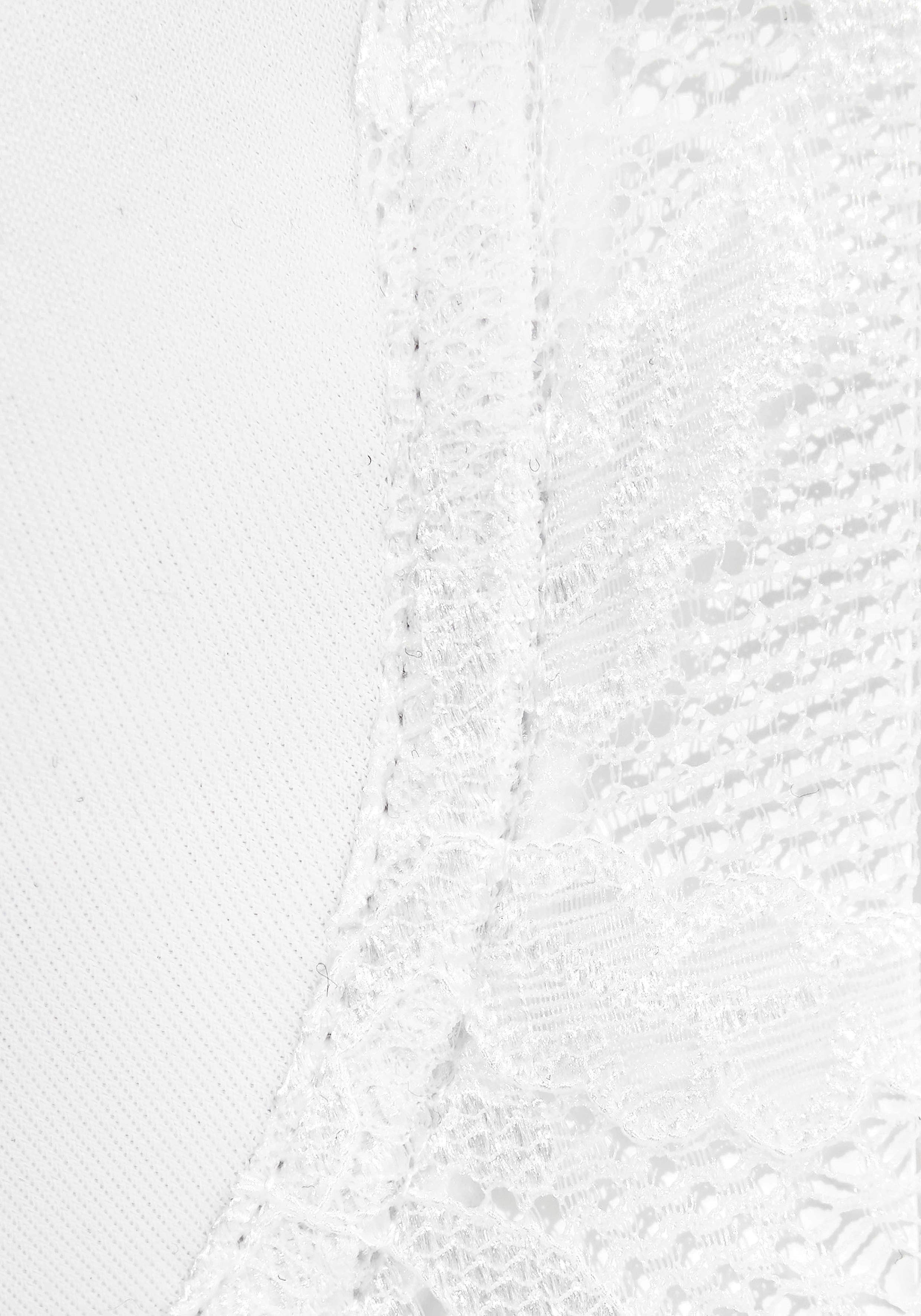 Nuance by Lascana Schalen-BH mit abnehmbaren Träger, mit Spitze, BH ohne Träger, T-Shirt-BH