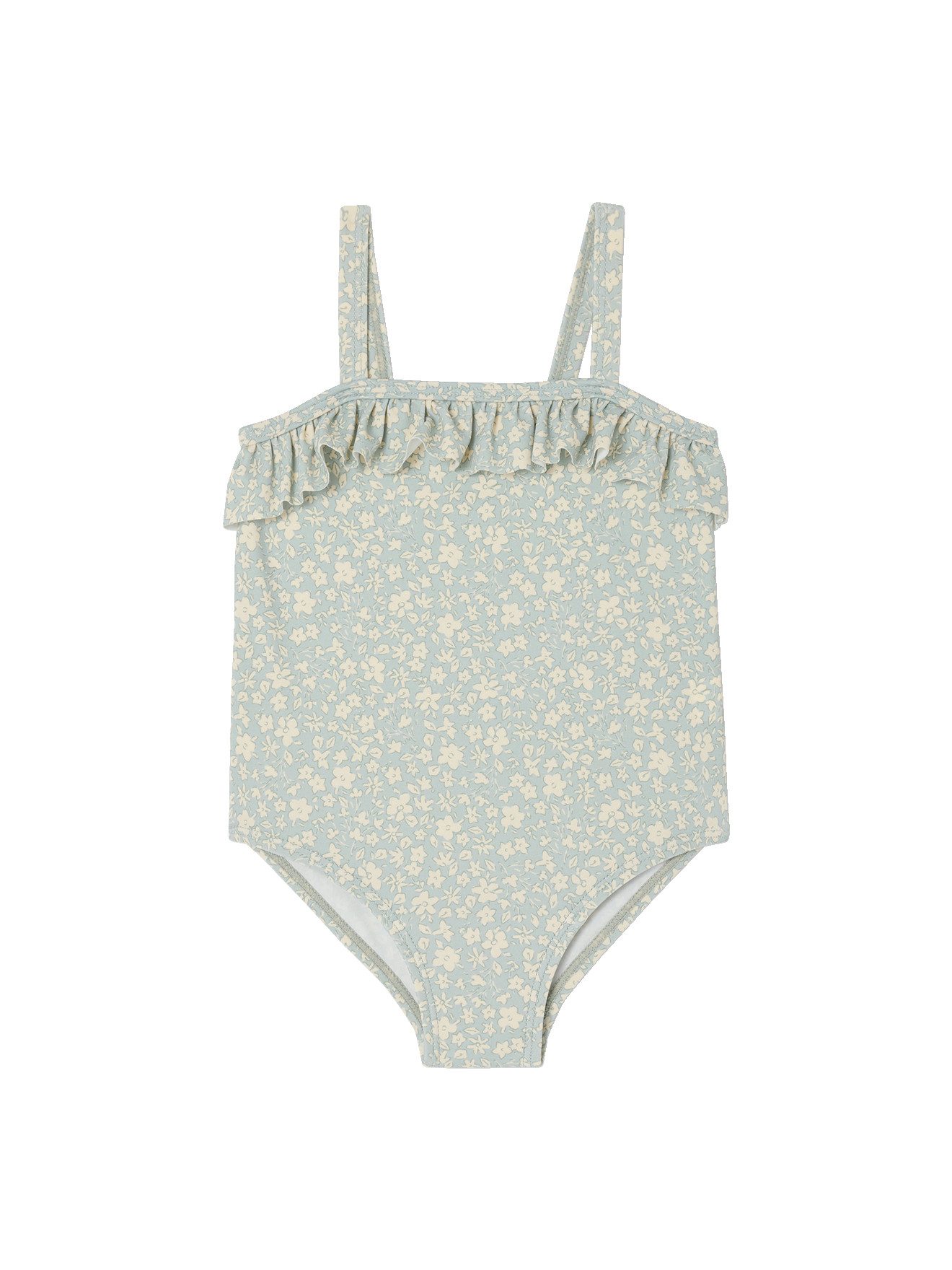 Badeanzug Geblümter Mädchen Baby Badeanzug mit Volants