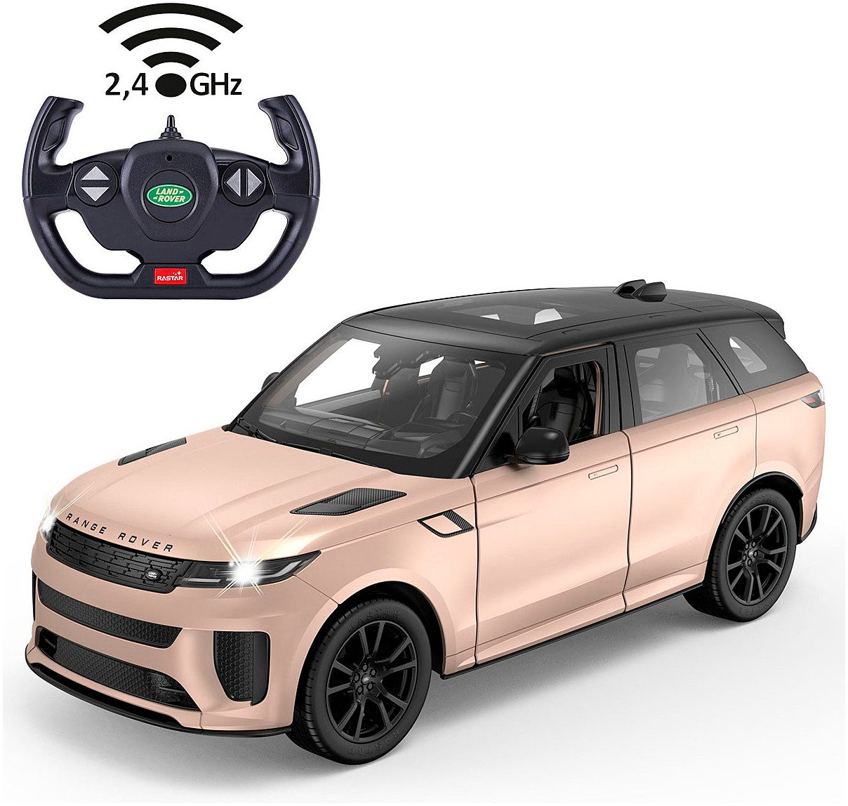 Jamara RC-Auto Range Rover Sport SV 2,4GHz, LED-Licht; Maßstab 1:14