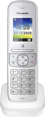 Panasonic KX-TGH722 Duo Schnurloses DECT-Telefon (Mobilteile: 2, mit Anrufbeantworter)