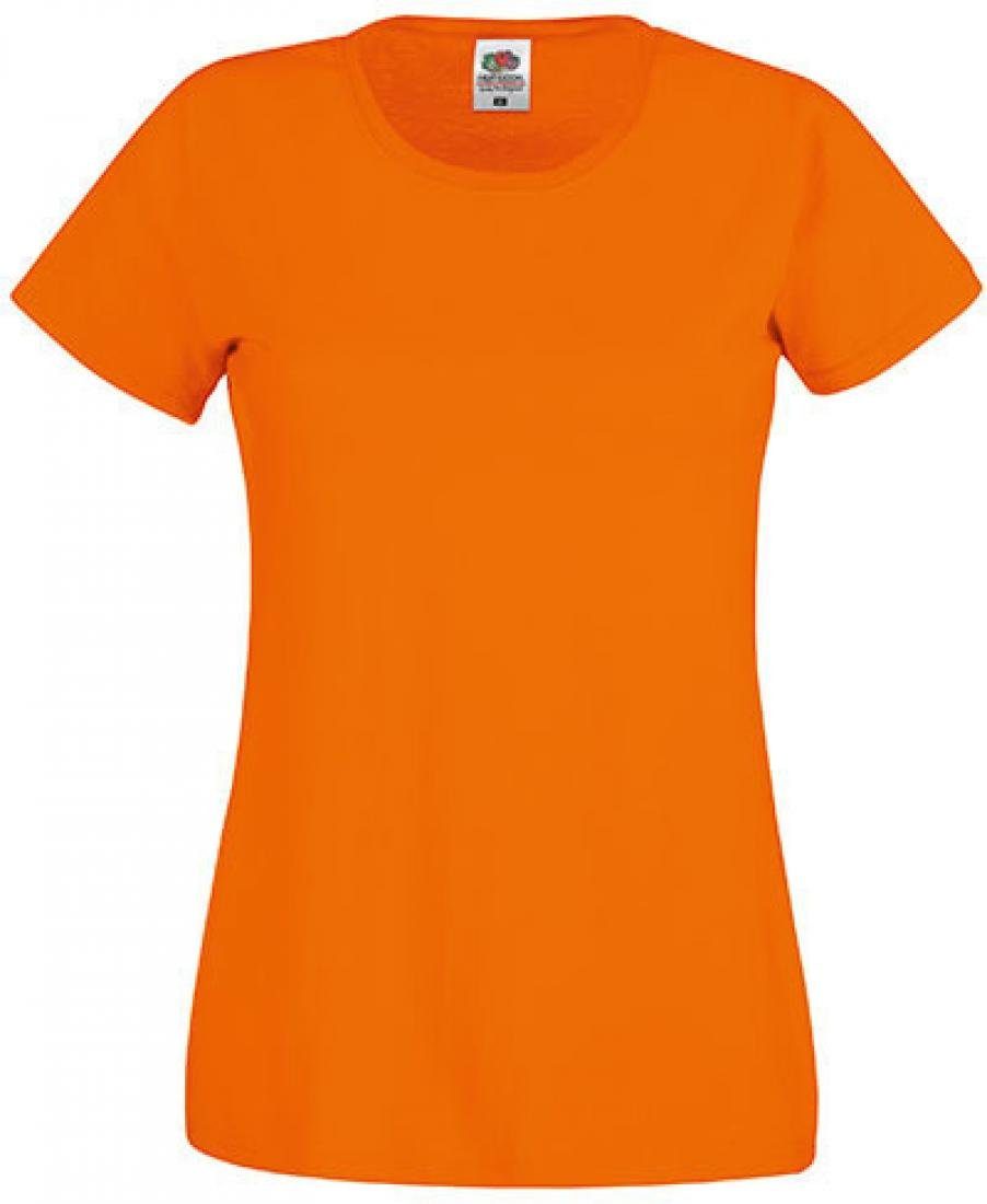 Fruit of the Loom Rundhalsshirt Damen Original T Lady-Fit /