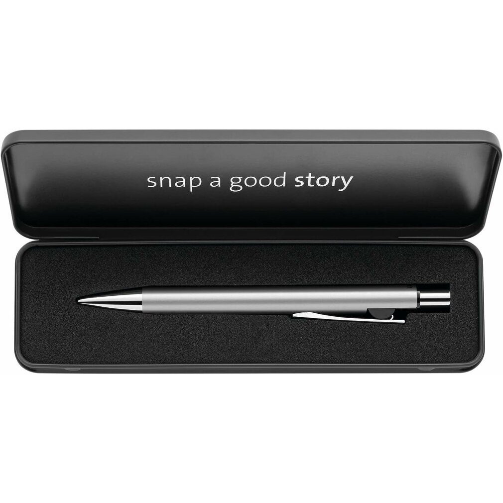 Pelikan Kugelschreiber Kugelschreiber Snap® silber Schreibfarbe blau