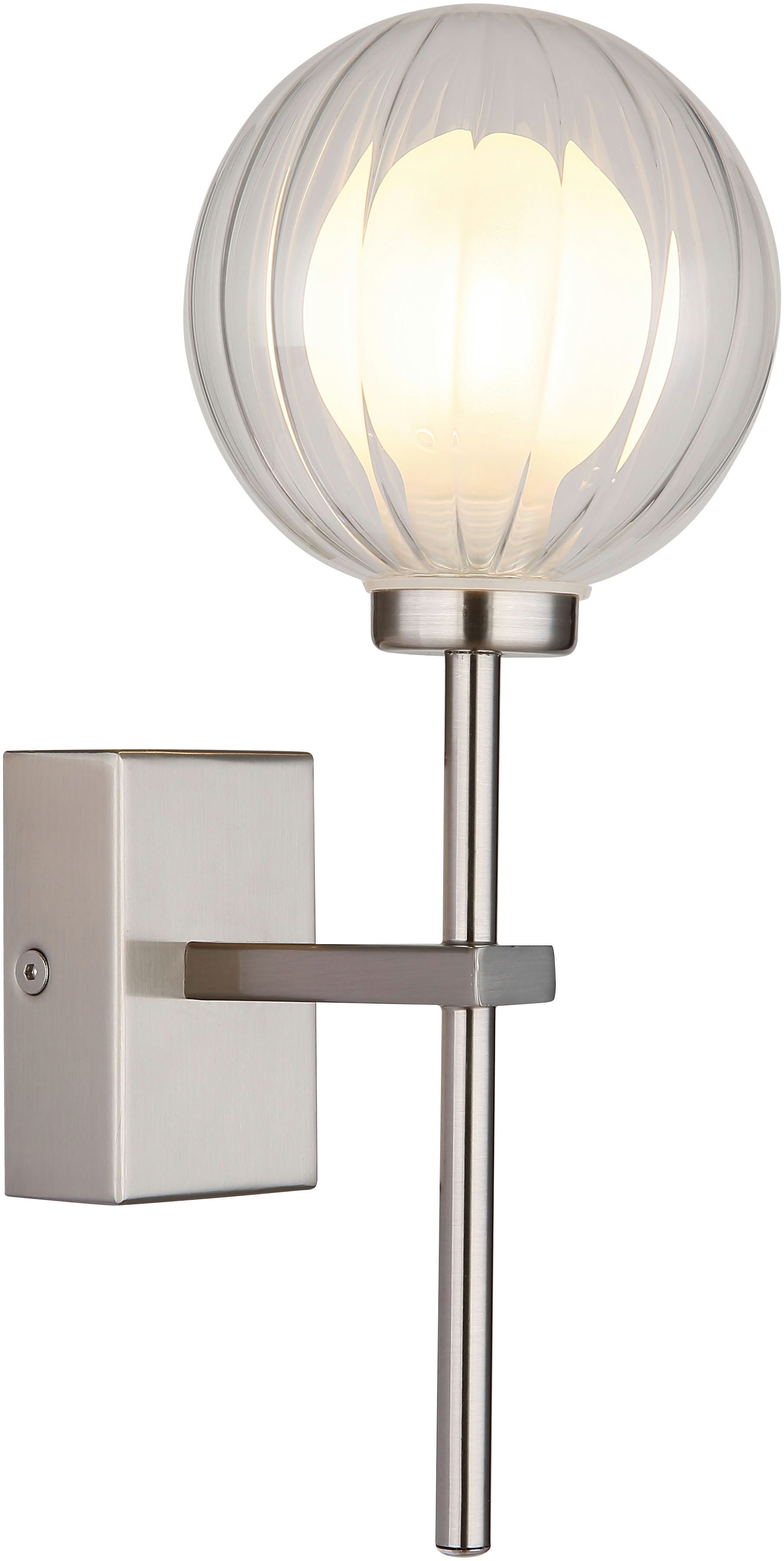 GLOBO LIGHTING Wandleuchte ANDER, ohne Leuchtmittel, Wandlampe/Spot/Wohnzimmer/Flur/3000K/IP44/Kugel
