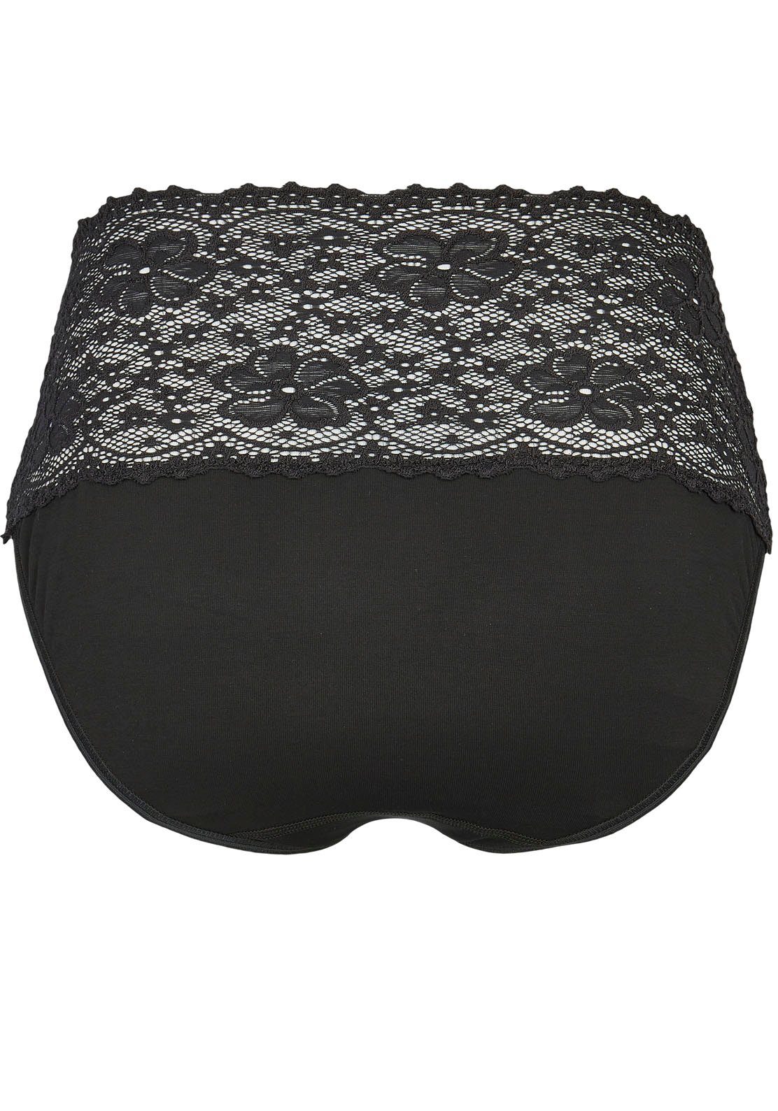 Nina Von C. Taillenslip "Millefleurs" (2er Pack) eng, elastisch, bequem, feminin, breiter Bund mit Spitze, Viskosemix – Bild 3 von 4