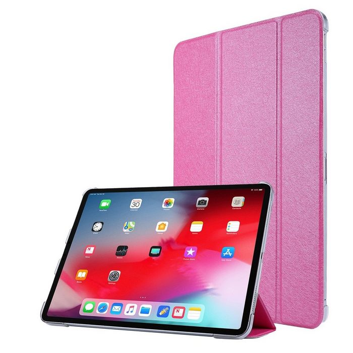 König Design Tablet-Hülle Apple iPad Pro 12.9 (2021) Schutzhülle für Apple iPad Pro 12.9 (2021) Tablethülle Schutztasche Cover Standfunktion Pink