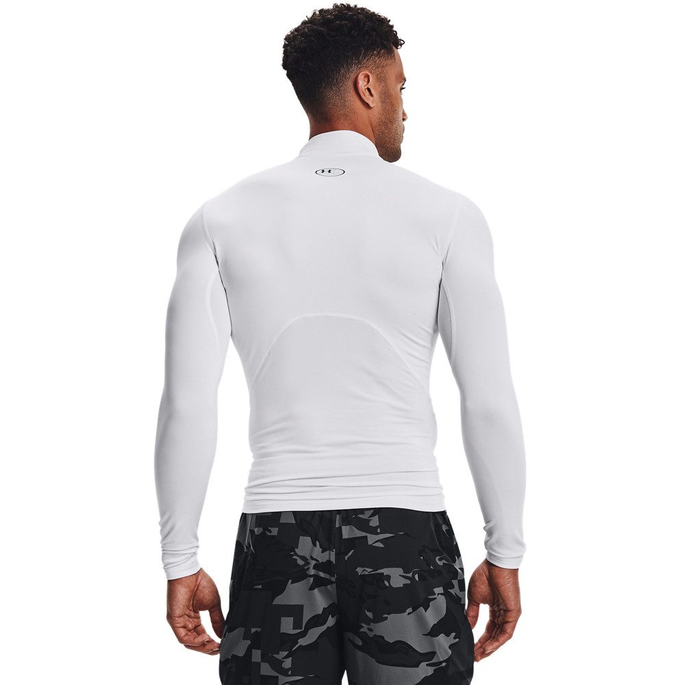 Under Armour® Trainingsshirt UA CG ARMOUR COMP MOCK Langarm-Ausführung, mit Stehkragen, schnell trocknend, atmungsaktiv