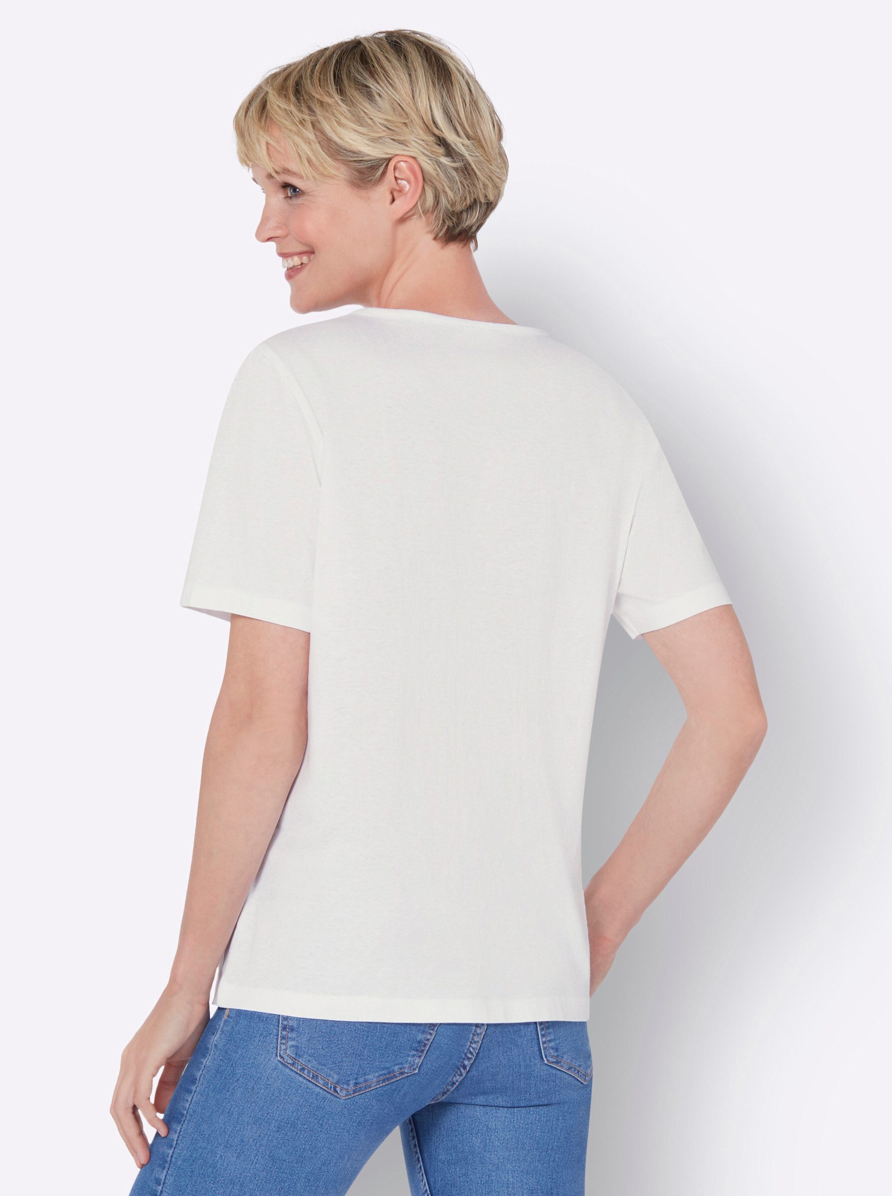 Sieh an! T-Shirt Kurzarm-Shirt Kurzarm günstig online kaufen