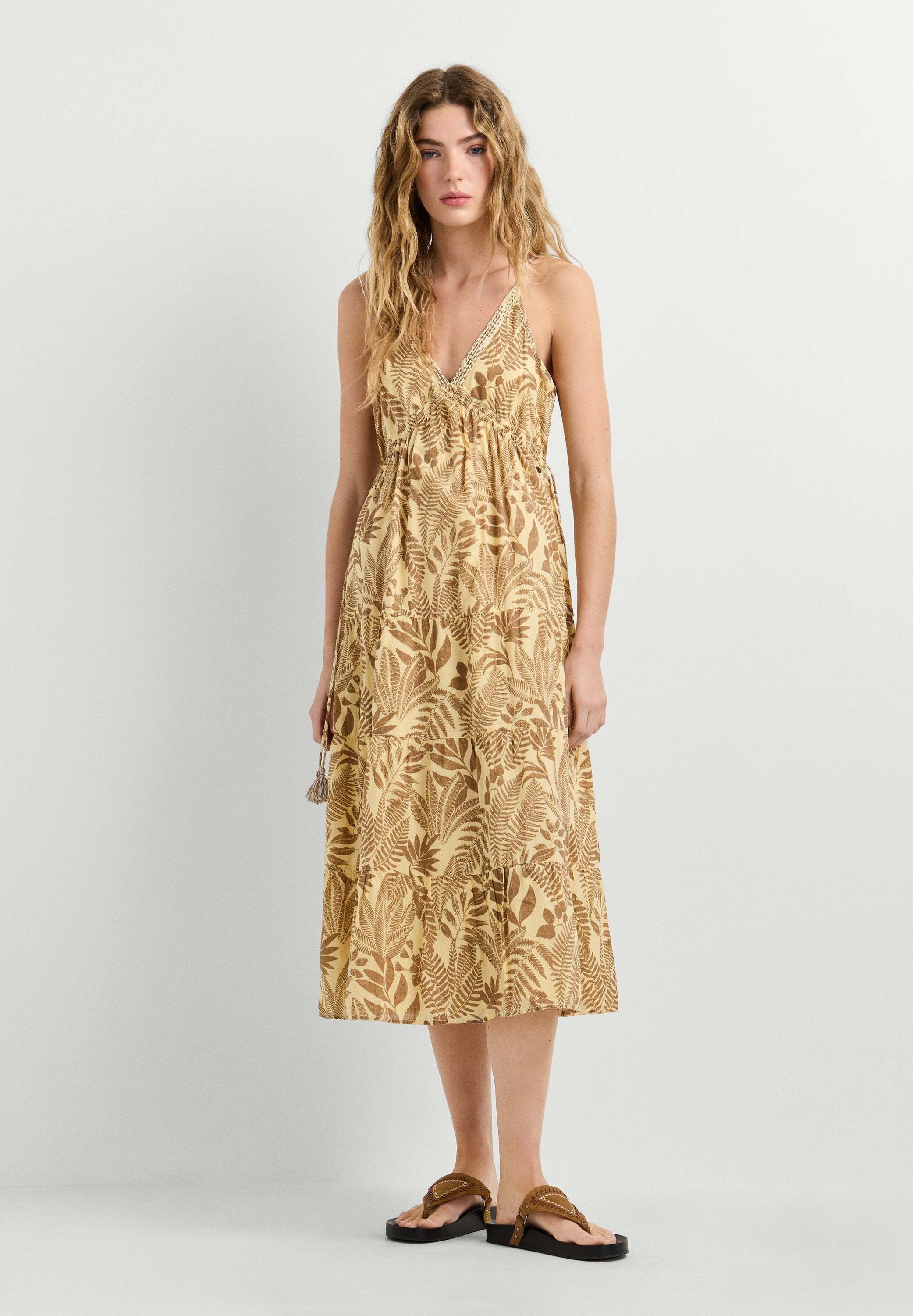 Pepe Jeans Midikleid midi dress FLORA DRESS