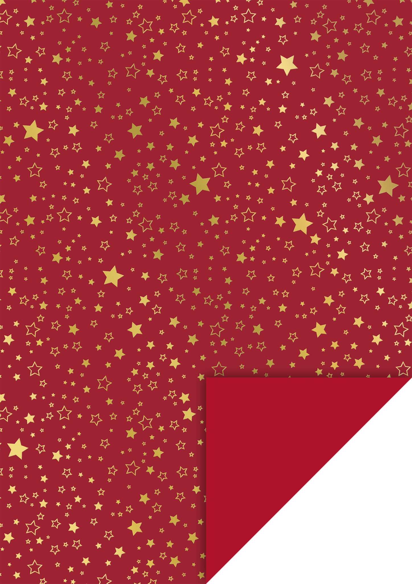 Heyda Designpapier Heyda 204772782 KtnA4 Sterne rt.go