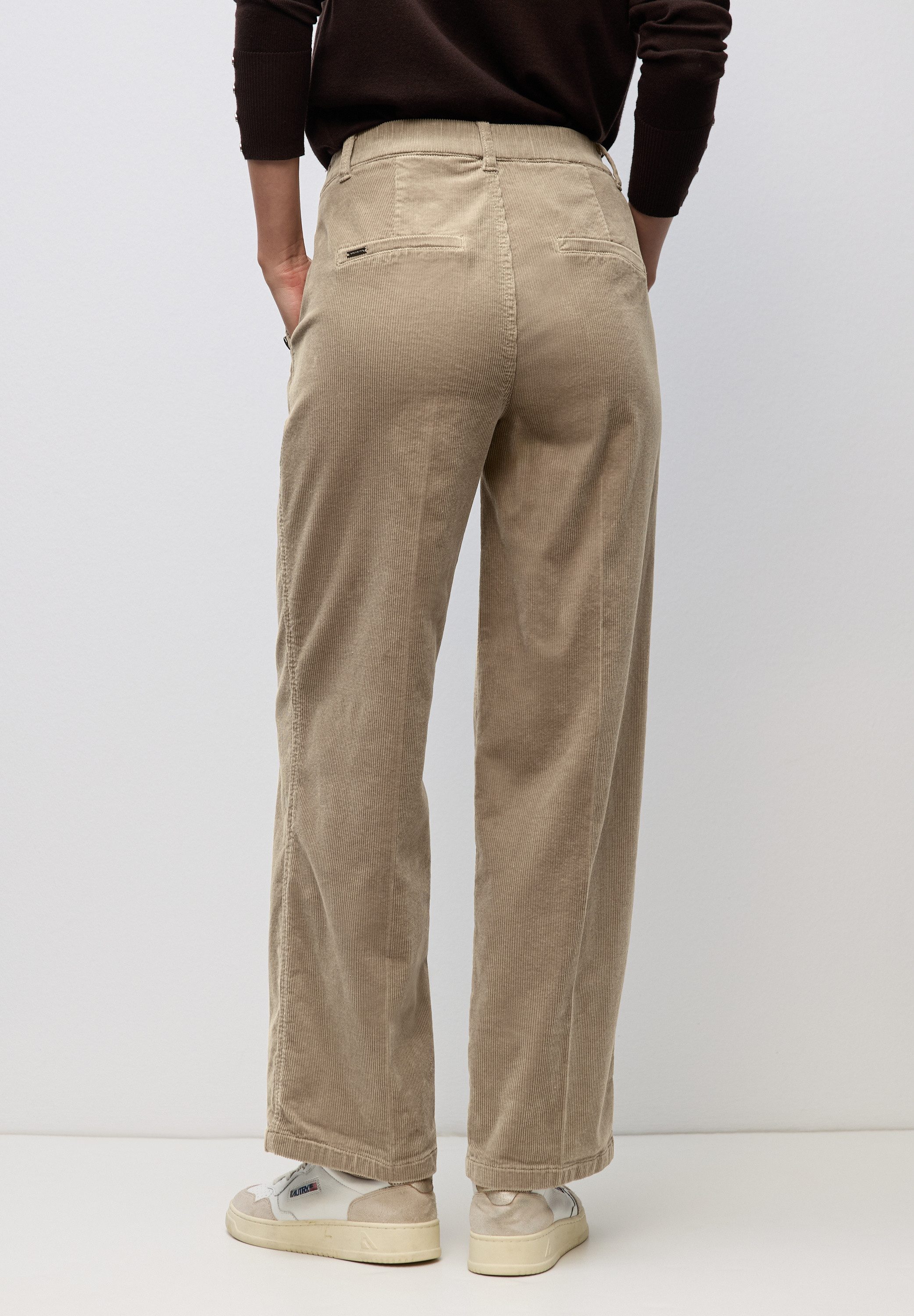 STREET ONE Cordhose Elastikbund mit Tunnelzug günstig online kaufen