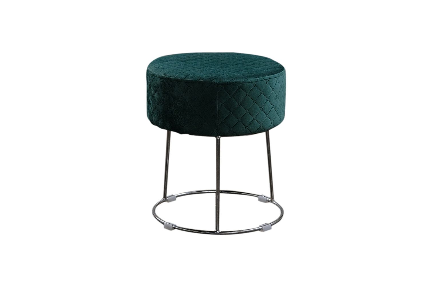 KAWOLA Hocker DEMI, Polsterhocker Velvet verschiedene Farben günstig online kaufen