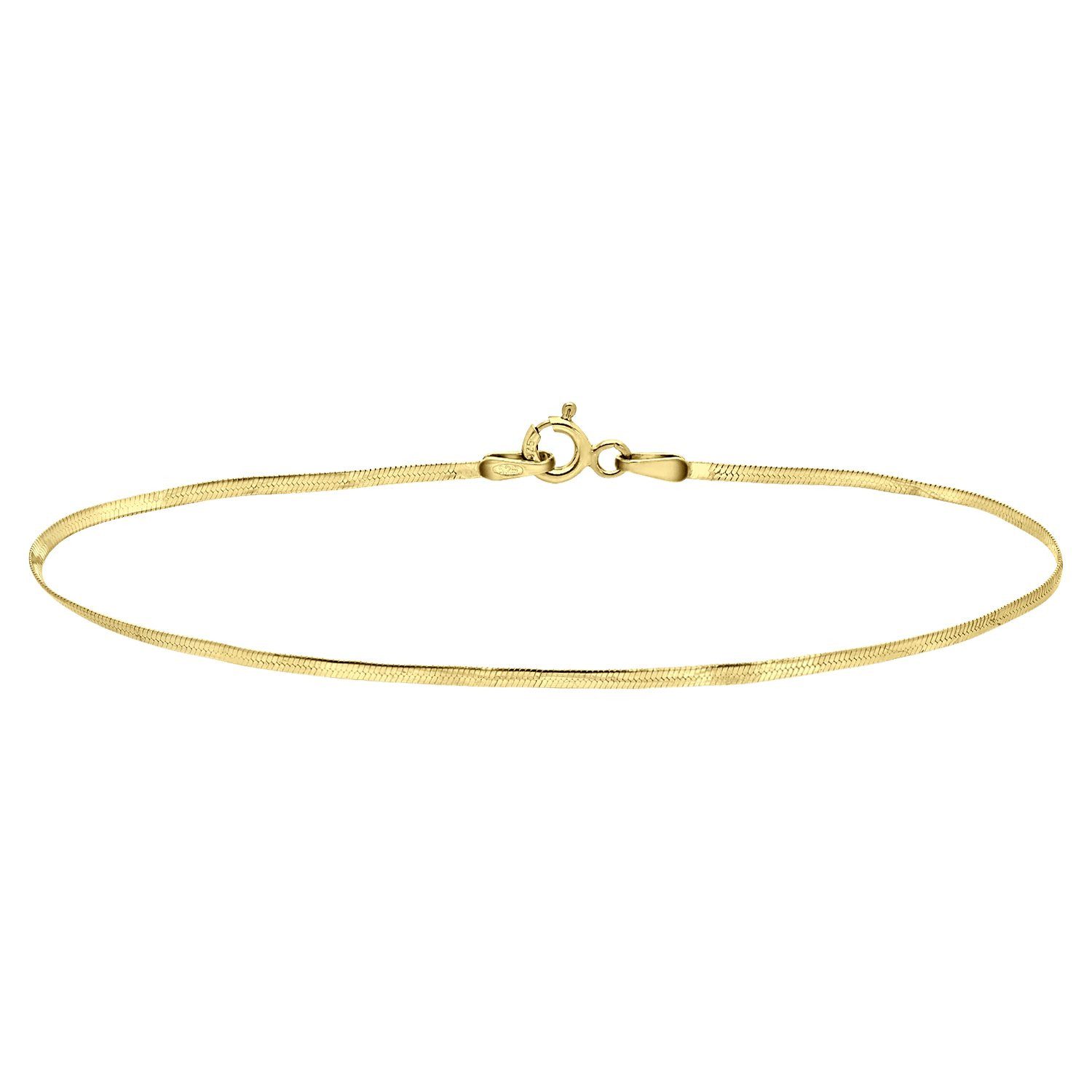 LUCARDI Gliederarmband Armband - 925 Silber - Gold - Damen