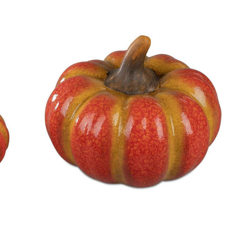 formano Dekoobjekt Herbstfarben, Orange H:13cm D:16cm Terracotta