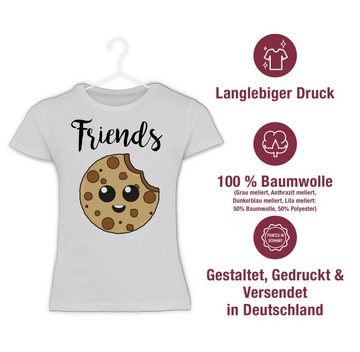 Shirtracer T-Shirt Best Friends Cookies - Friends Partner-Look Familie Kind