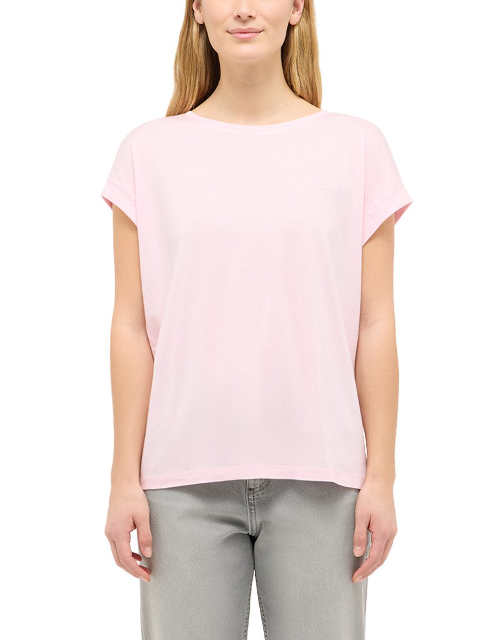 MUSTANG Kurzarmshirt Damen Style Lesley