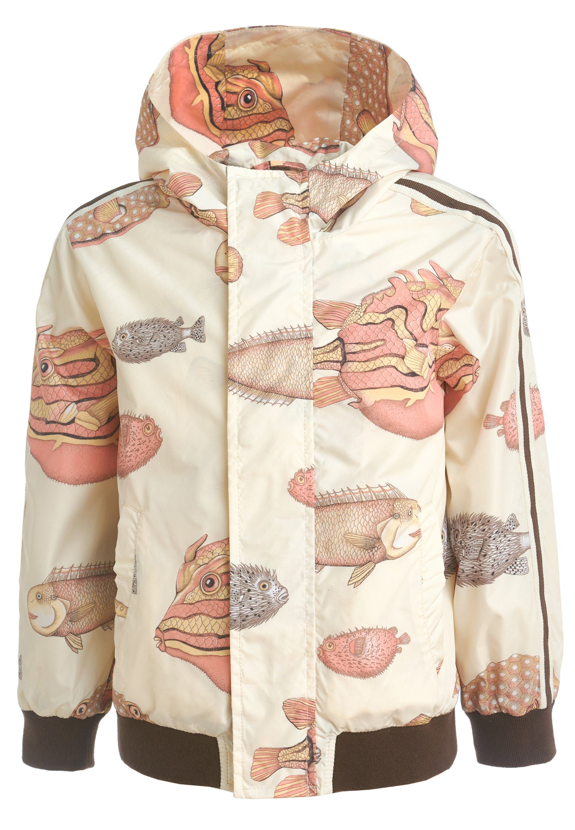 mit Print und Kapuze Gulliver Outdoorjacke stylischem